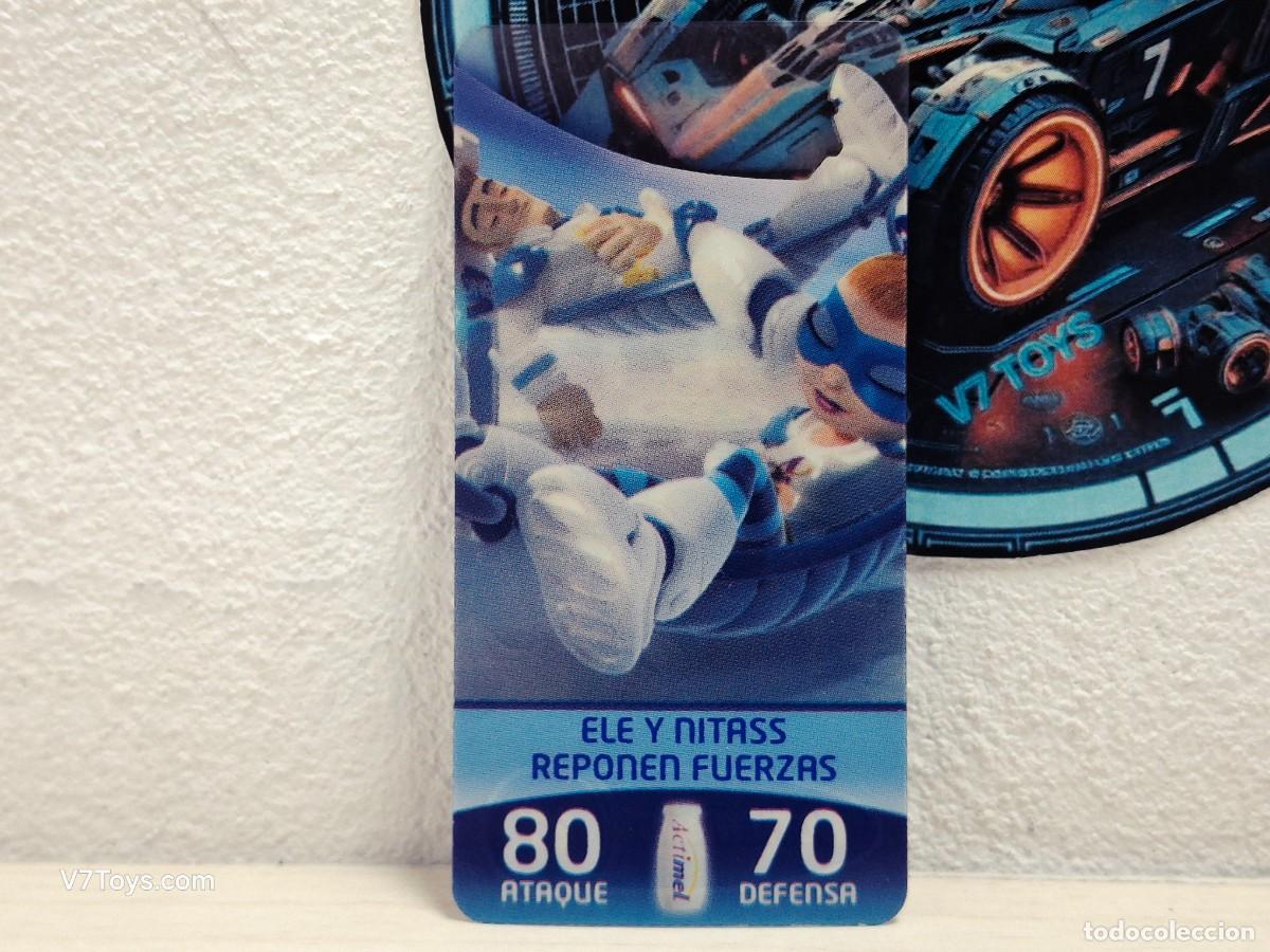 Coleccionismo Cromos antiguos: Carta Ele y Nitass Reponen Fuerzas N&ordm; 27 Acticards Actimel
