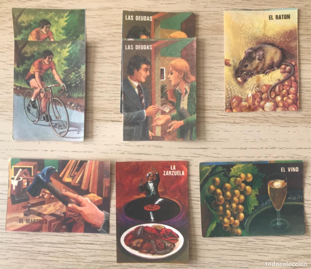 Coleccionismo Cromos antiguos: 8 Cromos BIMBO - QUINIELA DE ACERTIJOS - ALBUM LIBRO ADIVINANZAS 2 - Hay repetidos, leer descri