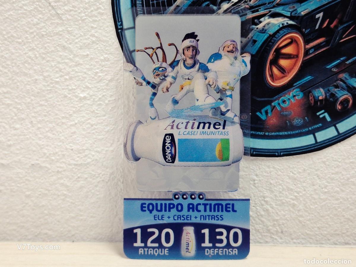 Coleccionismo Cromos antiguos: Carta Equipo Actimel Ele Cassei Nitass N&ordm; 41 Acticards Actimel