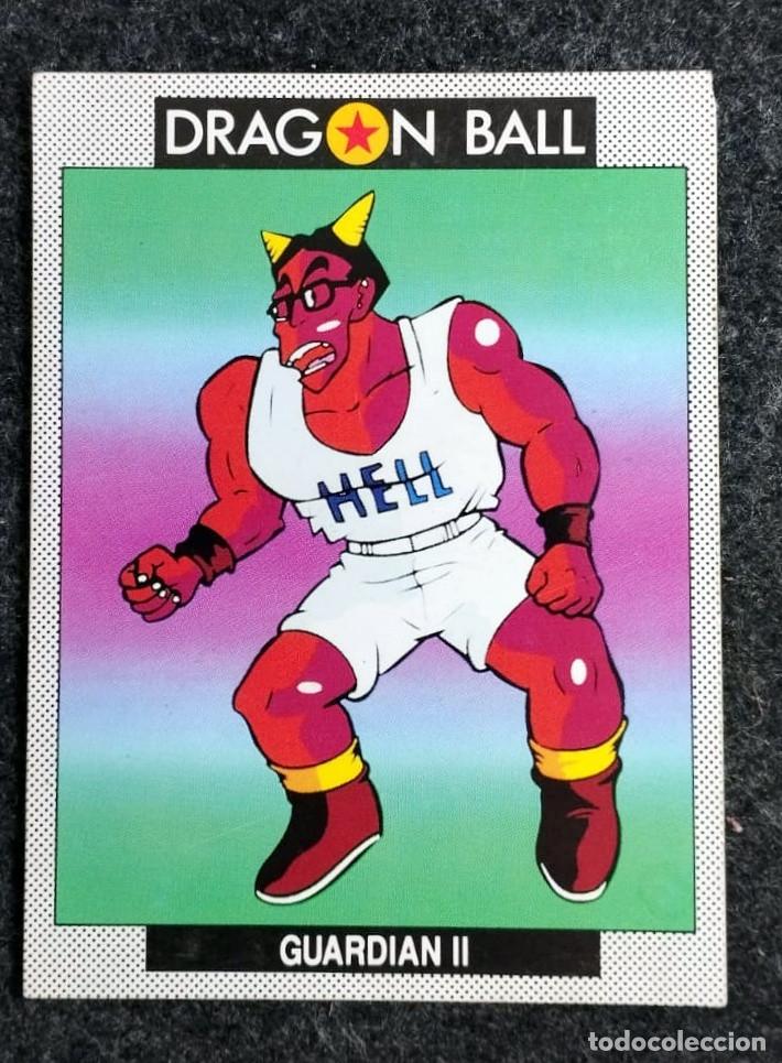 Coleccionismo Cromos antiguos: Tarjet - Card, Cromo N&ordm; 75 Guardian II, Colecci&oacute;n 90 personajes Dragon Ball y Dragon Ball Z 1989
