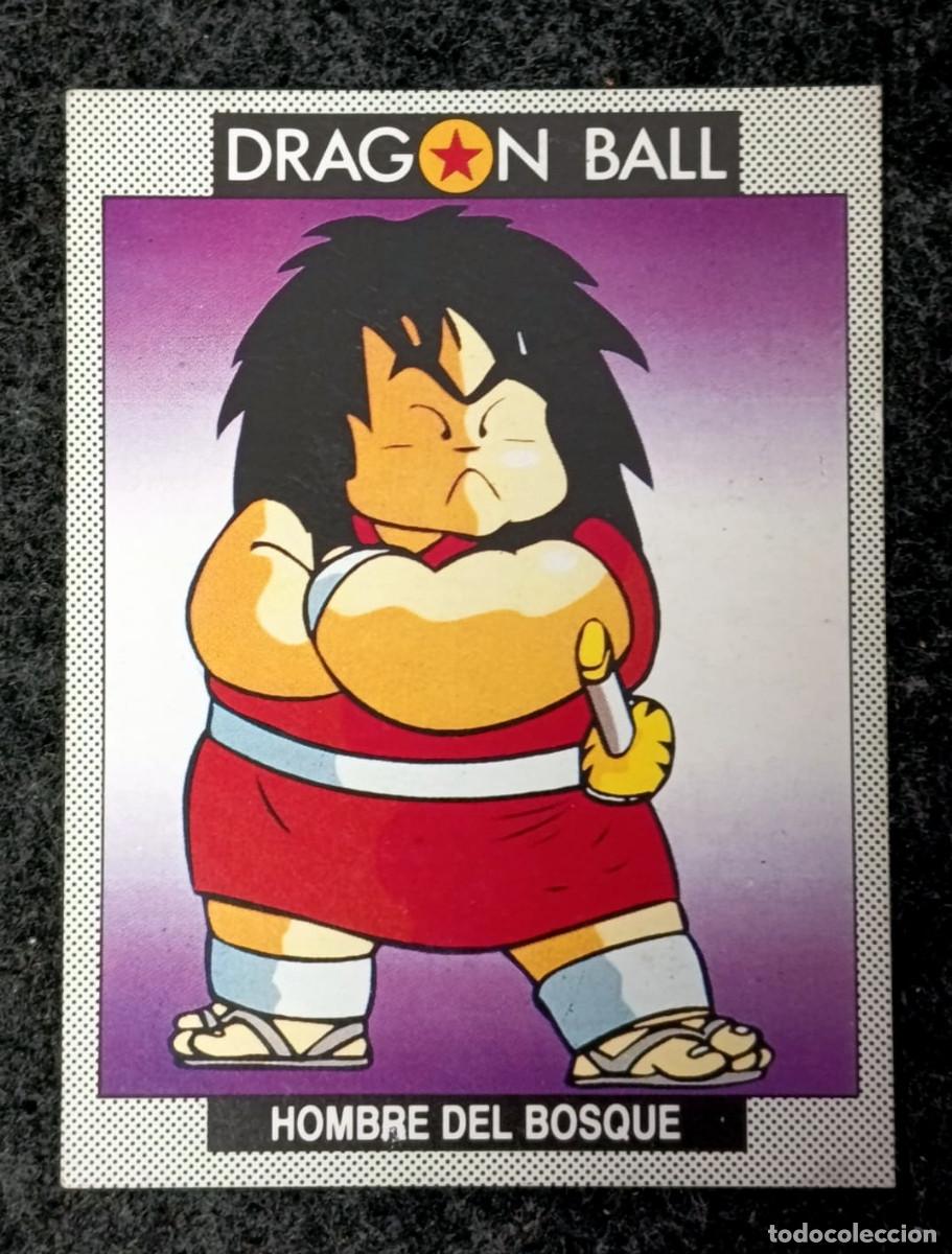Sammeln alte Sammelbilder: Tarjet-Card, Cromo N&ordm; 58 Hombre del Bosque, Colecci&oacute;n 90 personajes Dragon Ball y Dragon Ball Z 1989