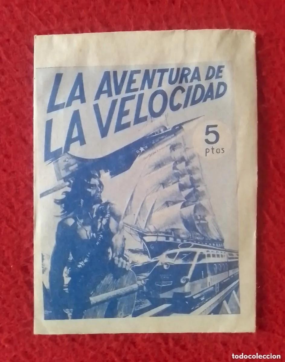 Coleccionismo Cromos antiguos: Sobre cromos la aventura de la velocidad
