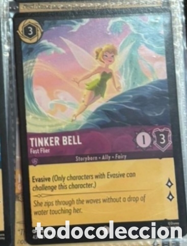 Sammeln alte Sammelbilder: TINKER BELL Carta set LORCANA TCG