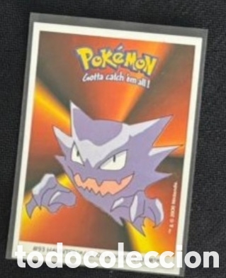 Coleccionismo Cromos antiguos: HAUNTER CROMO STICKER DUNKIN BOOMER POKEMON 1999