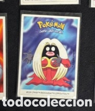 Coleccionismo Cromos antiguos: JYNX CROMO STICKER DUNKIN BOOMER POKEMON 1999