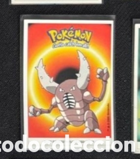 Coleccionismo Cromos antiguos: PINSIR CROMO STICKER DUNKIN BOOMER POKEMON 1999