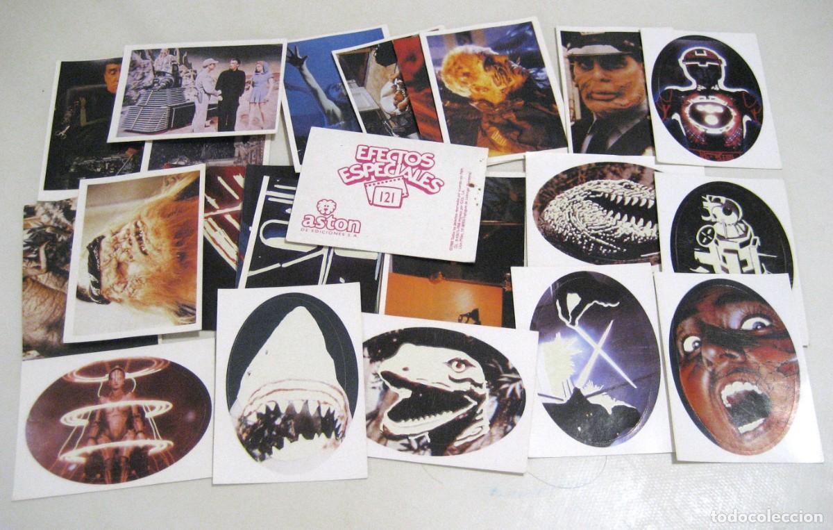 Coleccionismo Cromos antiguos: LOTE DE 23 CROMOS EFECTOS ESPECIALES. ASTON, 1998.
