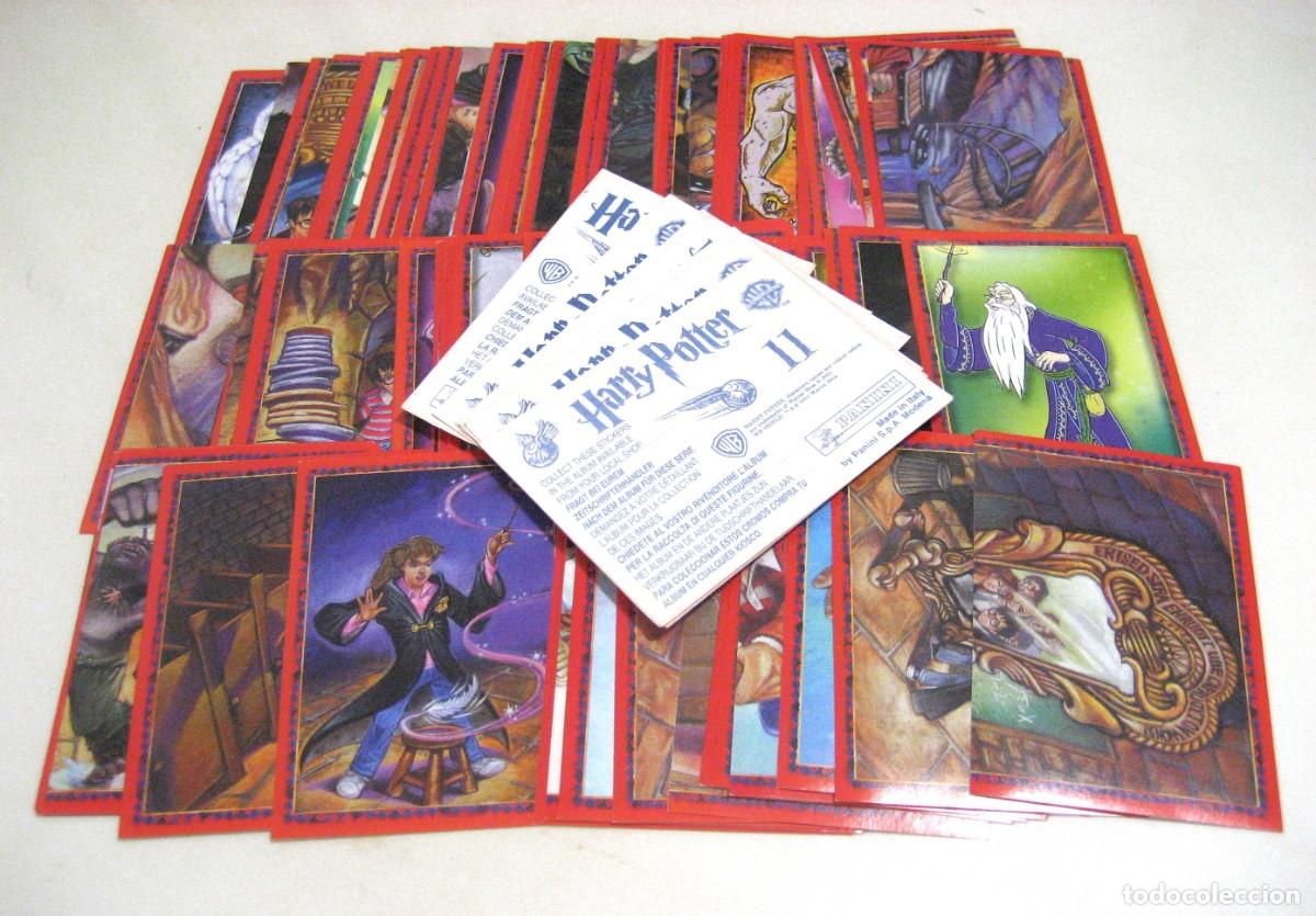 Coleccionismo Cromos antiguos: LOTE DE 95 CROMOS HARRY POTTER DIBUJOS. PANINI, 2001.