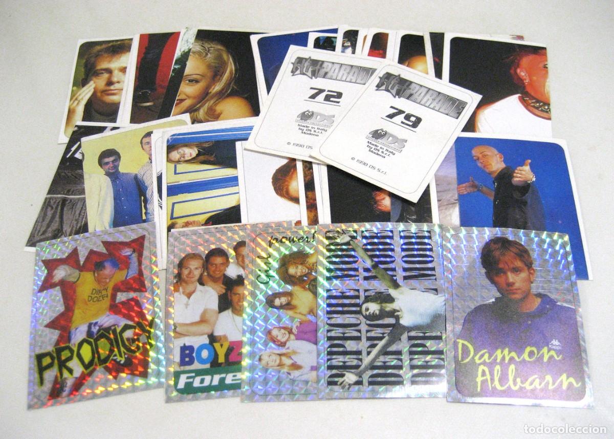 Coleccionismo Cromos antiguos: LOTE DE 45 CROMOS HIT PARADE. DS., 1998.