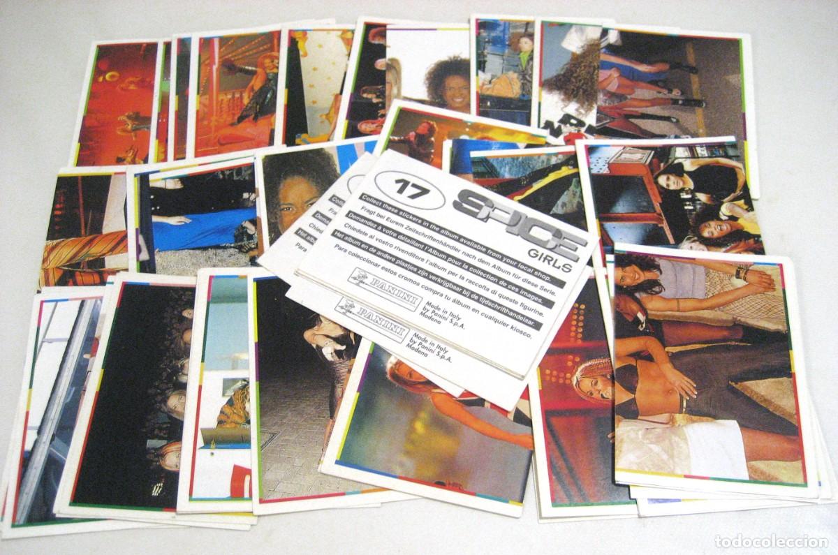 Coleccionismo Cromos antiguos: LOTE DE 50 CROMOS SPICE GIRLS. PANINI, 1996.