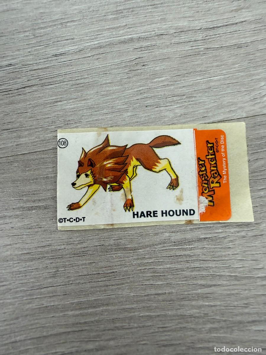 Coleccionismo Cromos antiguos: Pegatina chicle Monster Rancher 108