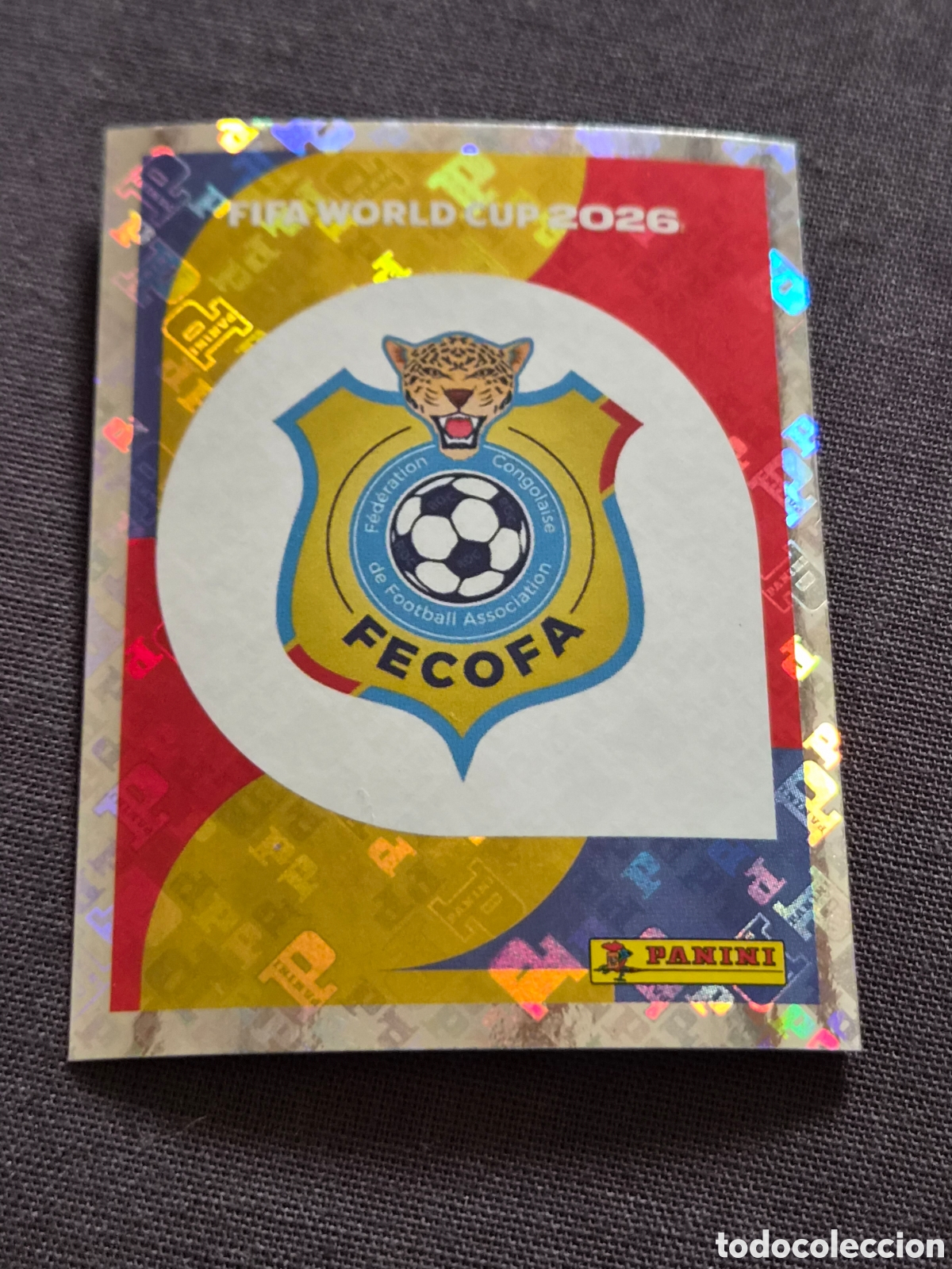 Coleccionismo Cromos antiguos: COD1 - ESCUDO CONGO FIFA WORLD CUP 2026