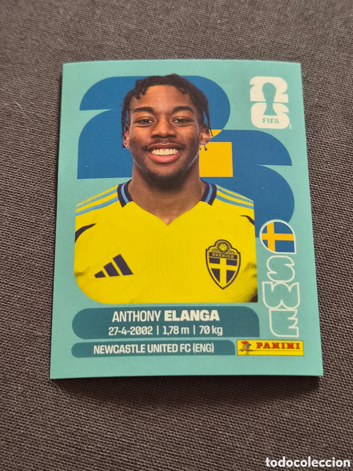 Coleccionismo Cromos antiguos: SWE18 - ELANGA , SUECIA FIFA WORLD CUP 2026