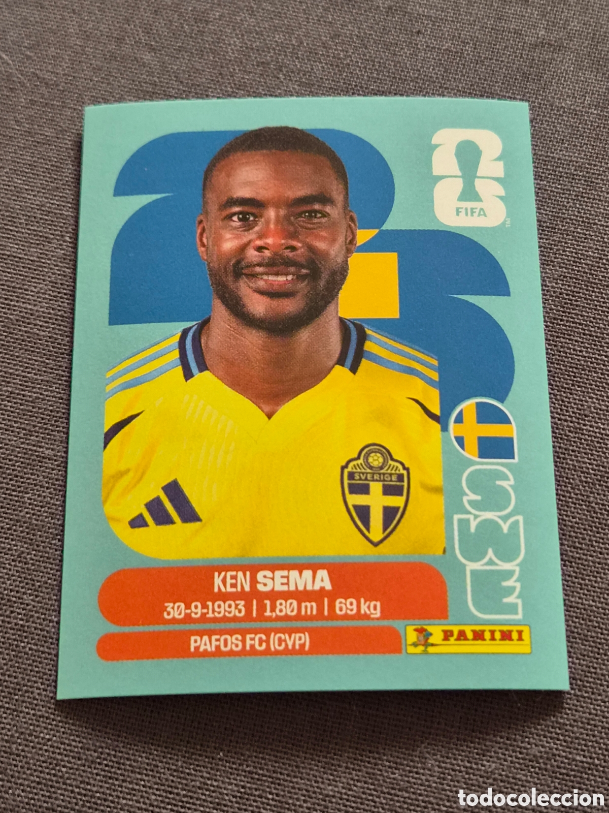Coleccionismo Cromos antiguos: SWE15 - SEMA , SUECIA FIFA WORLD CUP 2026