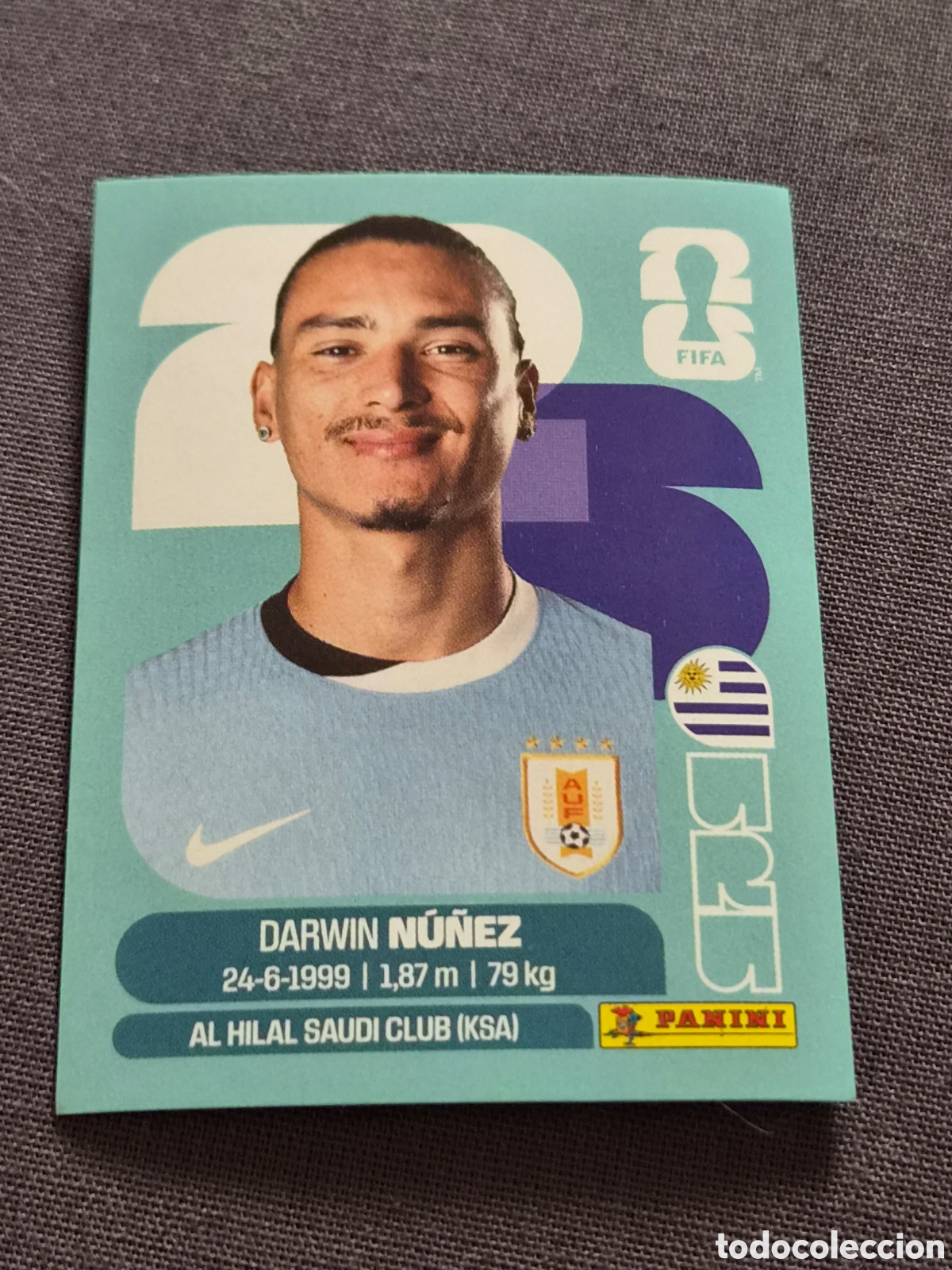 Coleccionismo Cromos antiguos: URU17 - NU&Ntilde;EZ, URUGUAY FIFA WORLD CUP 2026