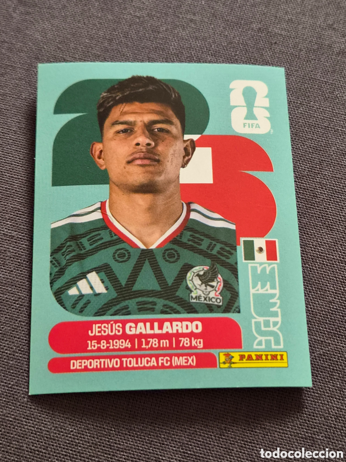Coleccionismo Cromos antiguos: MEX6 - GALLARDO , M&Eacute;XICO FIFA WORLD CUP 2026