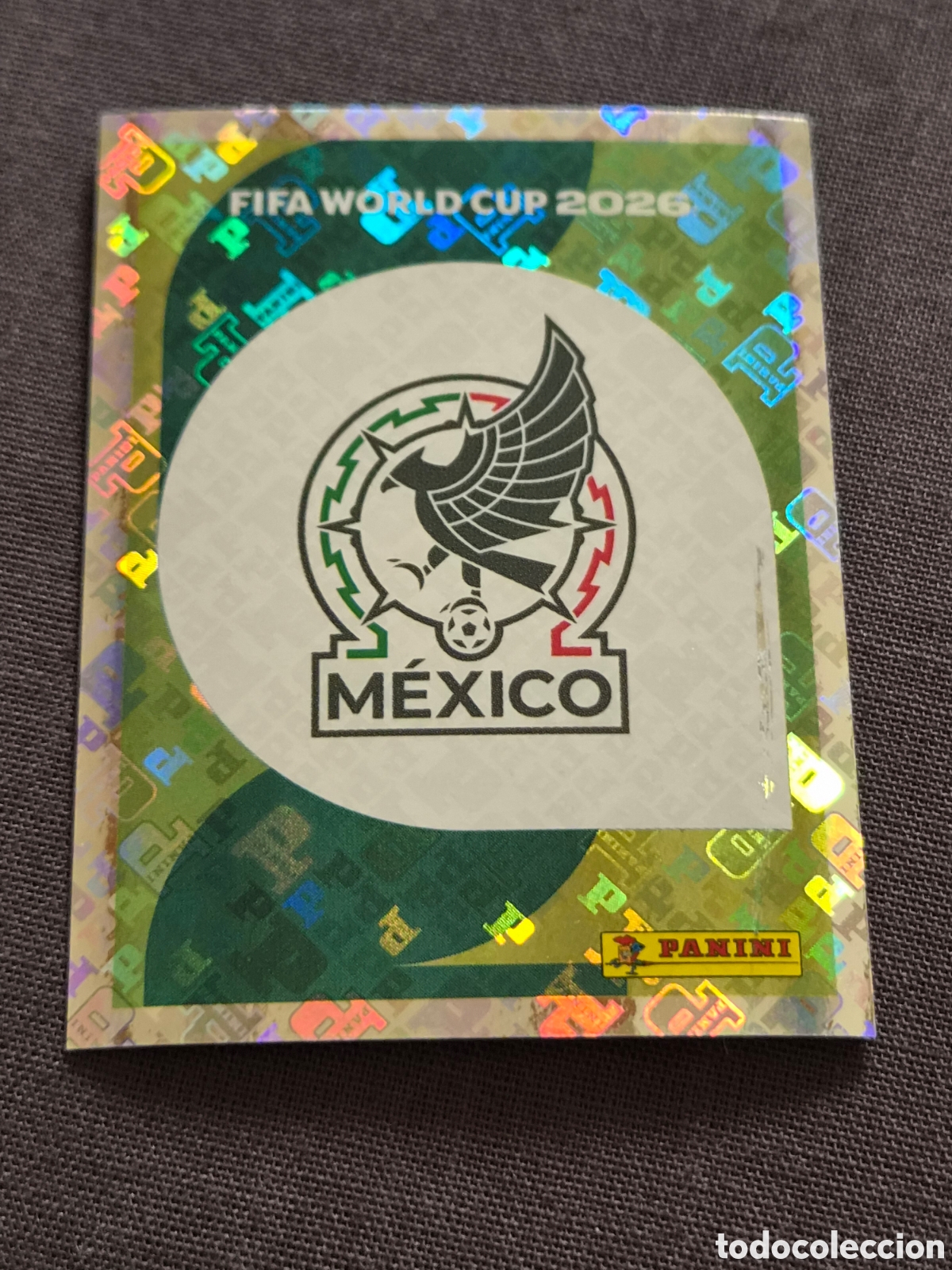 Coleccionismo Cromos antiguos: MEX1 - ESCUDO M&Eacute;XICO FIFA WORLD CUP 2026