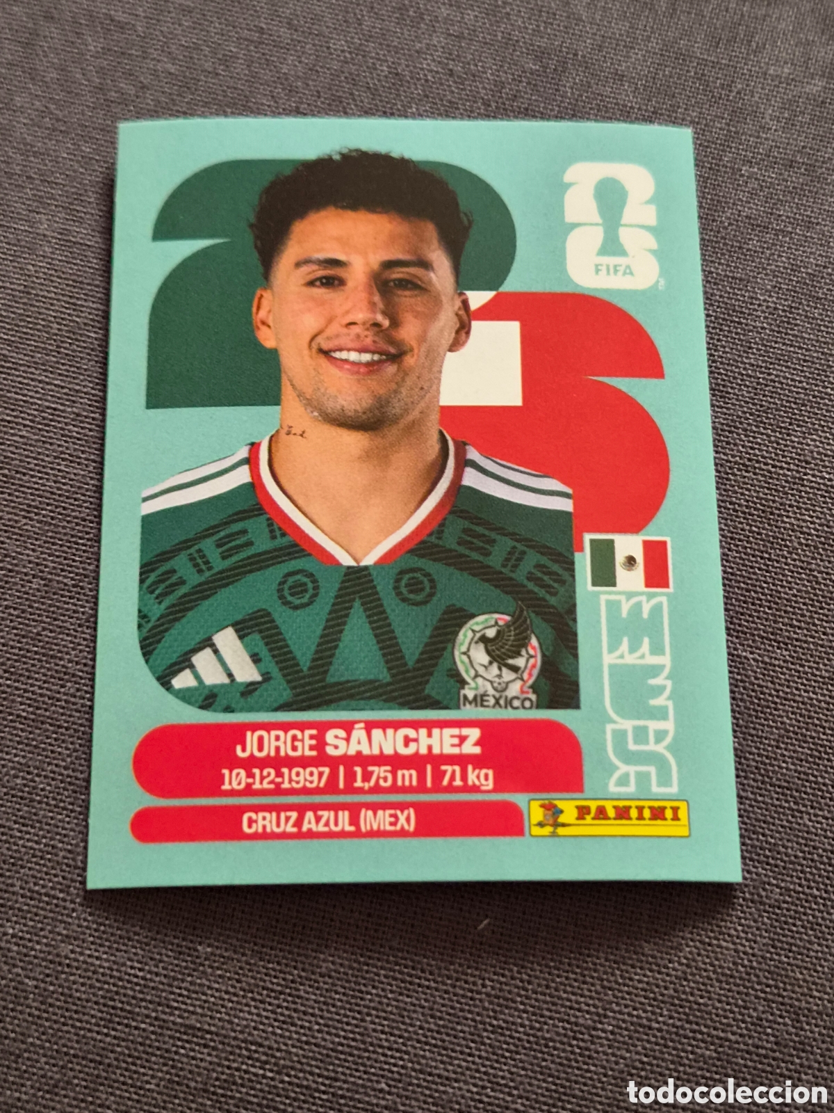 Coleccionismo Cromos antiguos: MEX4 - S&Aacute;NCHEZ, M&Eacute;XICO FIFA WORLD CUP 2026