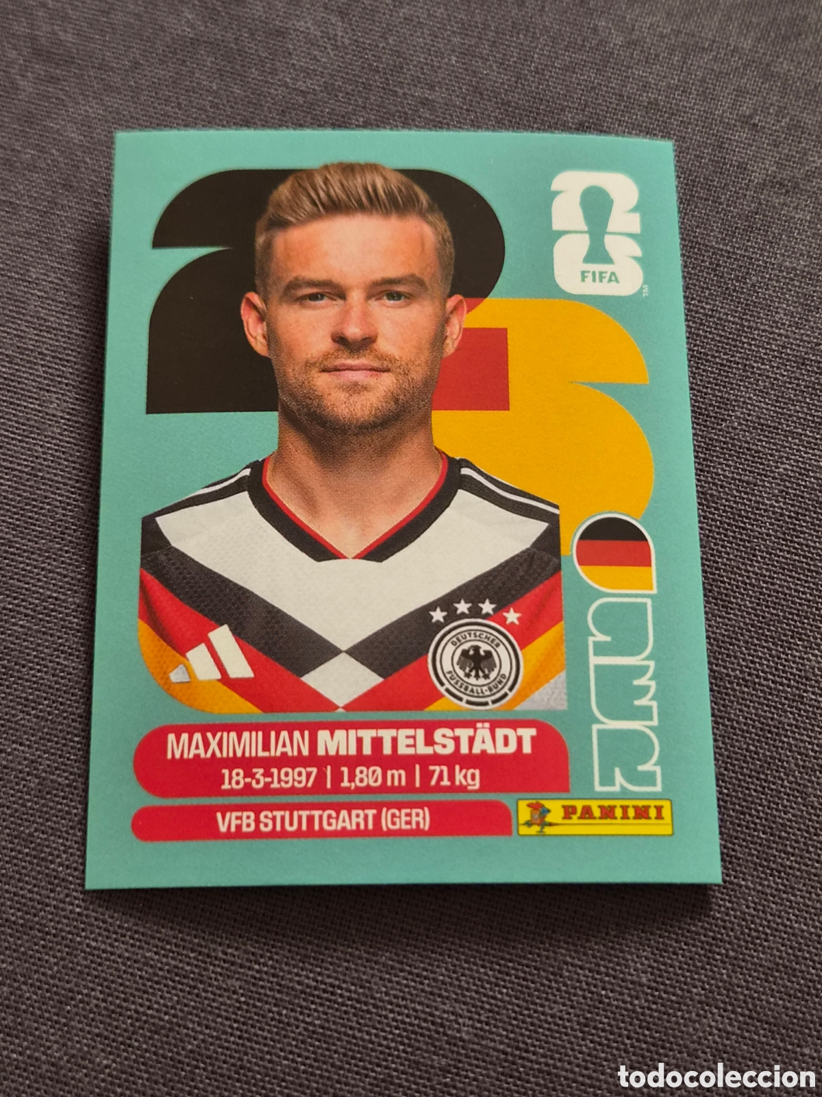 Coleccionismo Cromos antiguos: GER9 - MITTELSTADT, ALEMANIA FIFA WORLD CUP 2026