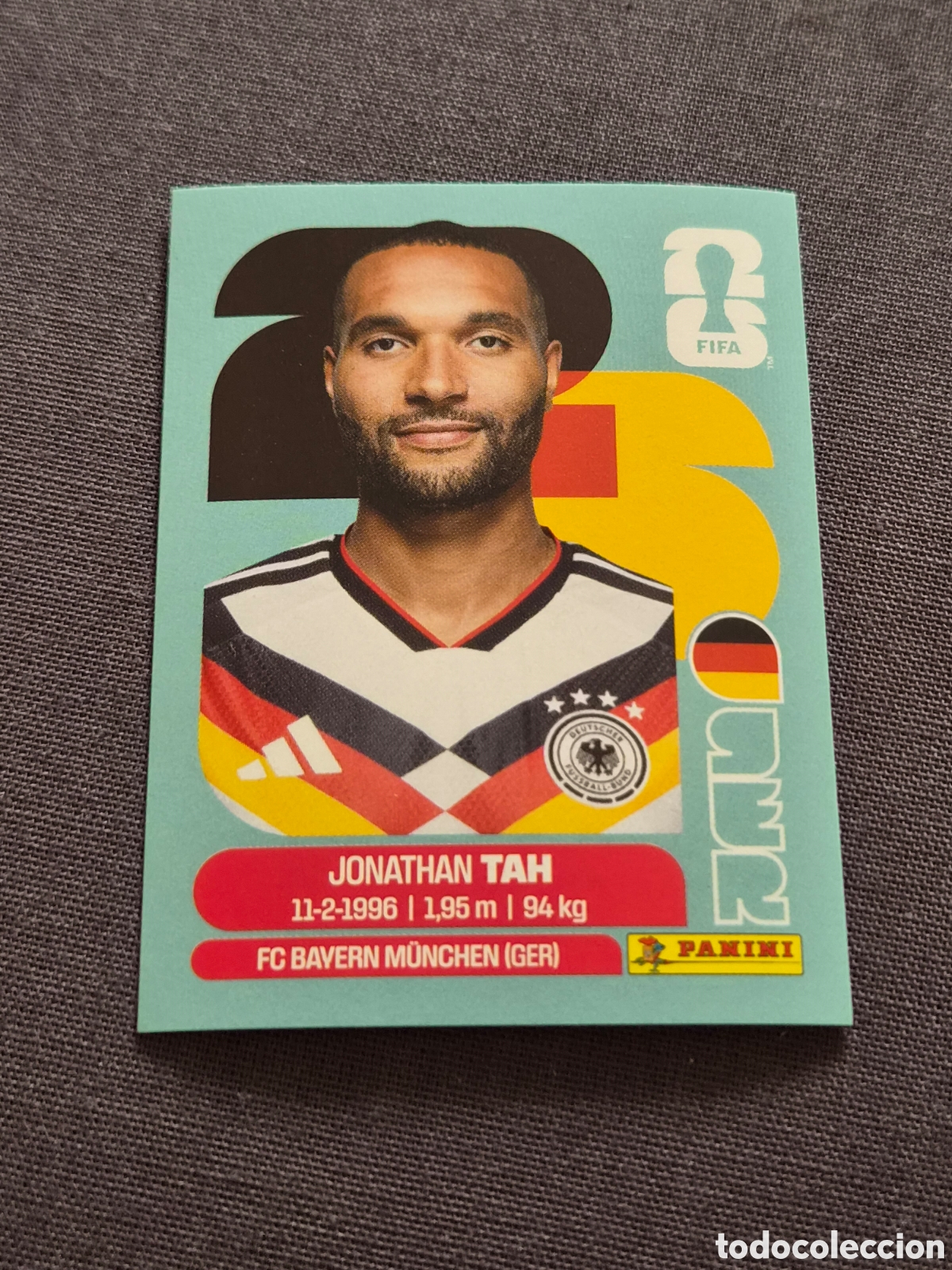 Coleccionismo Cromos antiguos: GER3 - TAH , ALEMANIA FIFA WORLD CUP 2026