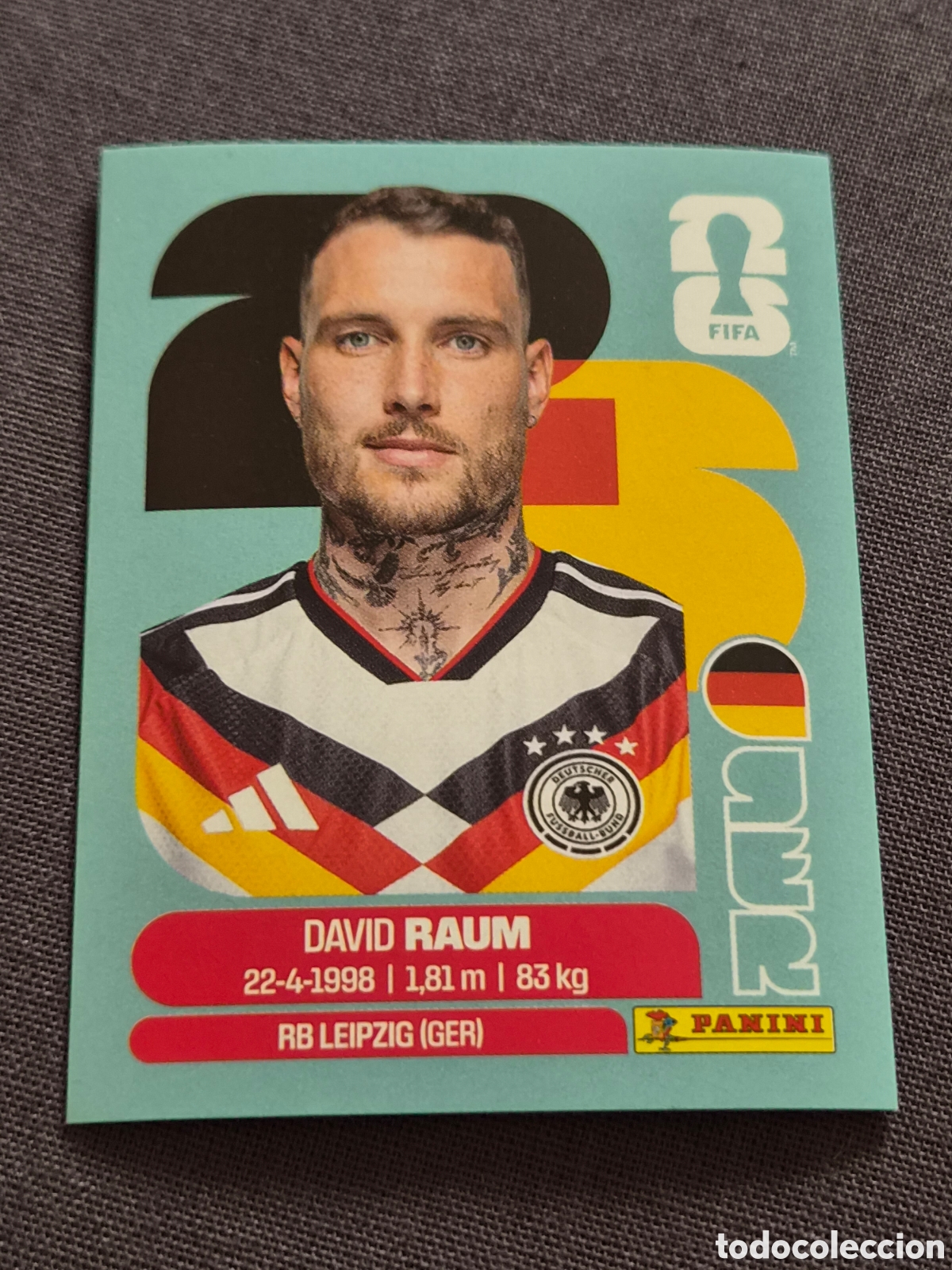 Coleccionismo Cromos antiguos: GER4 - RAUM , ALEMANIA FIFA WORLD CUP 2026
