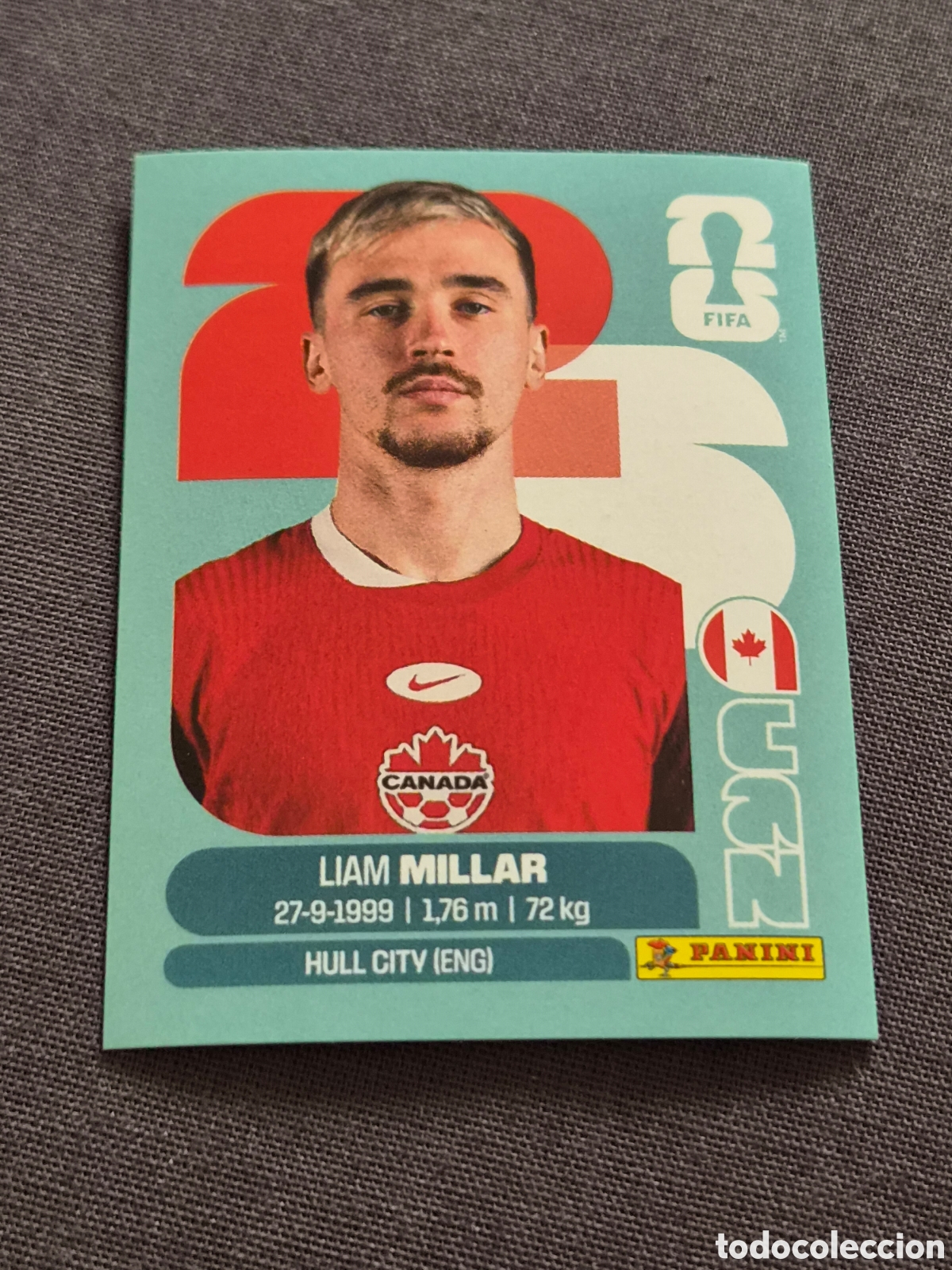 Coleccionismo Cromos antiguos: CAN18 - MILLAR , CANAD&Aacute; FIFA WORLD CUP 2026