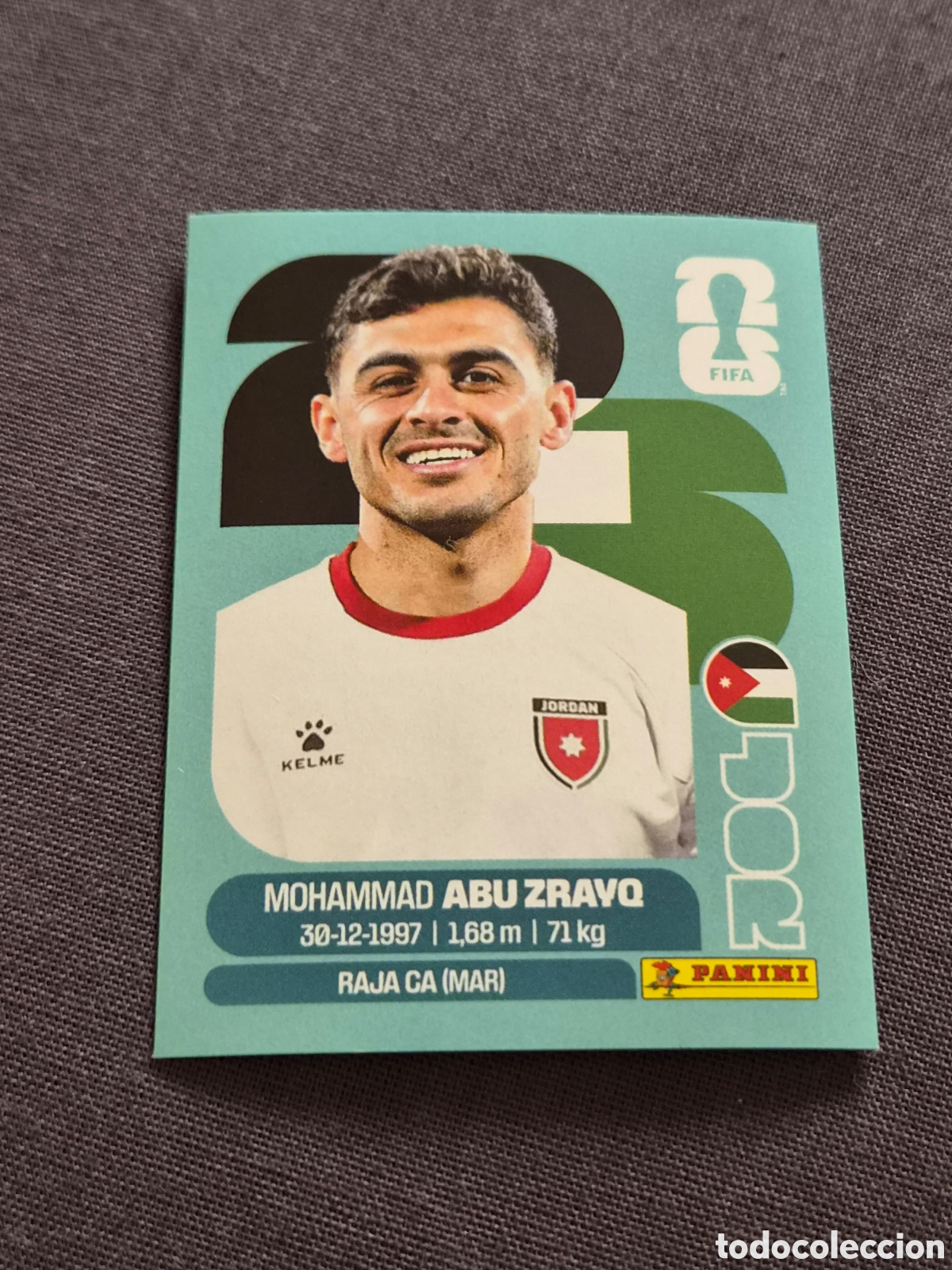 Sammeln alte Sammelbilder: JOR19 - ABU ZRAYQ , JORDANIA FIFA WORLD CUP 2026