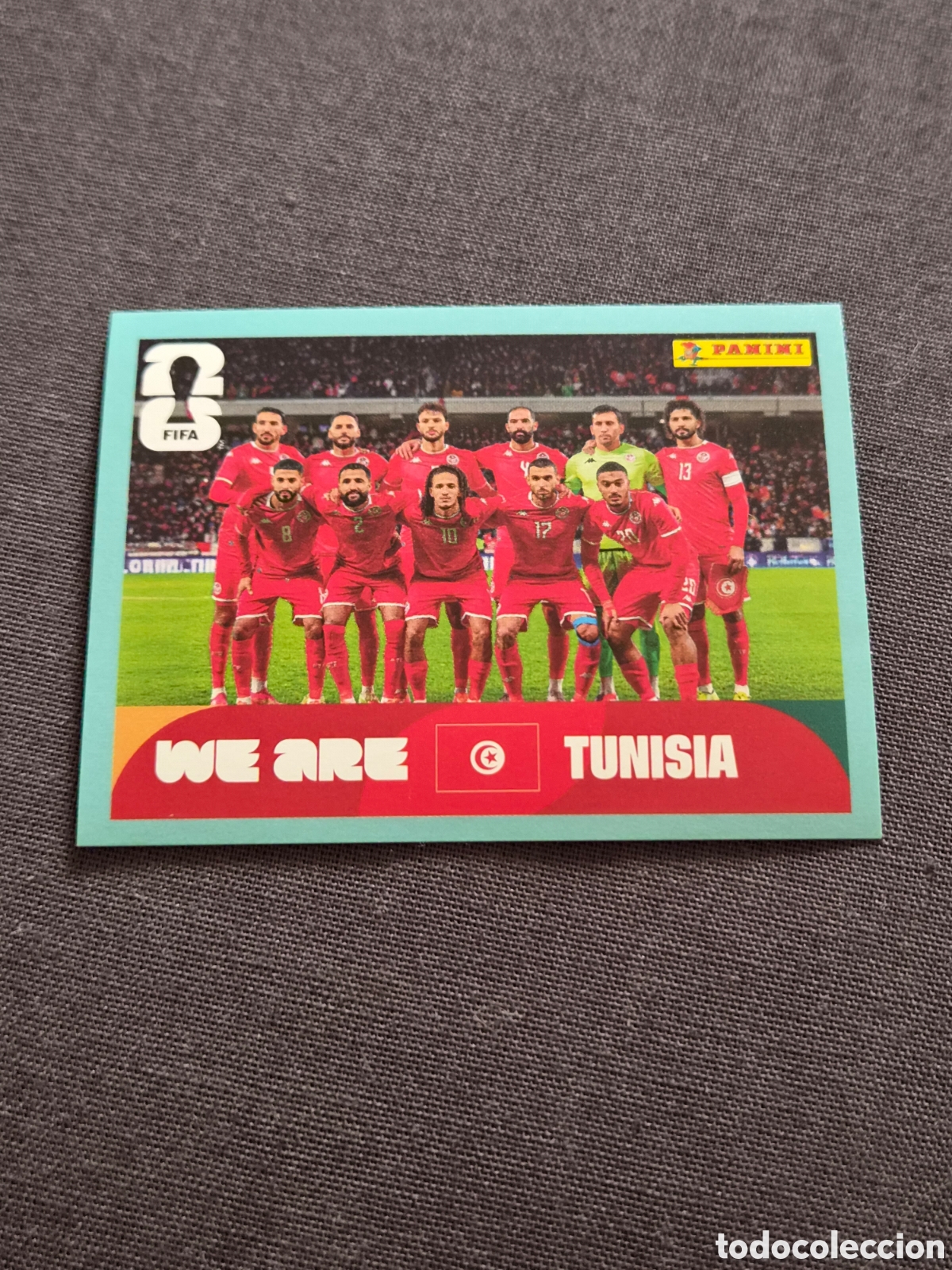 Collezionismo Figurine antiche: TUN13 - ALINEACI&Oacute;N TUNISIA FIFA WORLD CUP 2026