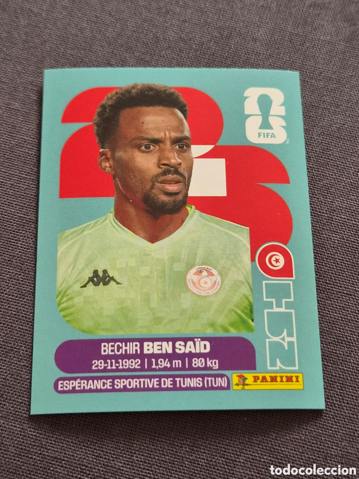 Coleccionismo Cromos antiguos: TUN2 - BEN SAID , TUNISIA FIFA WORLD CUP 2026