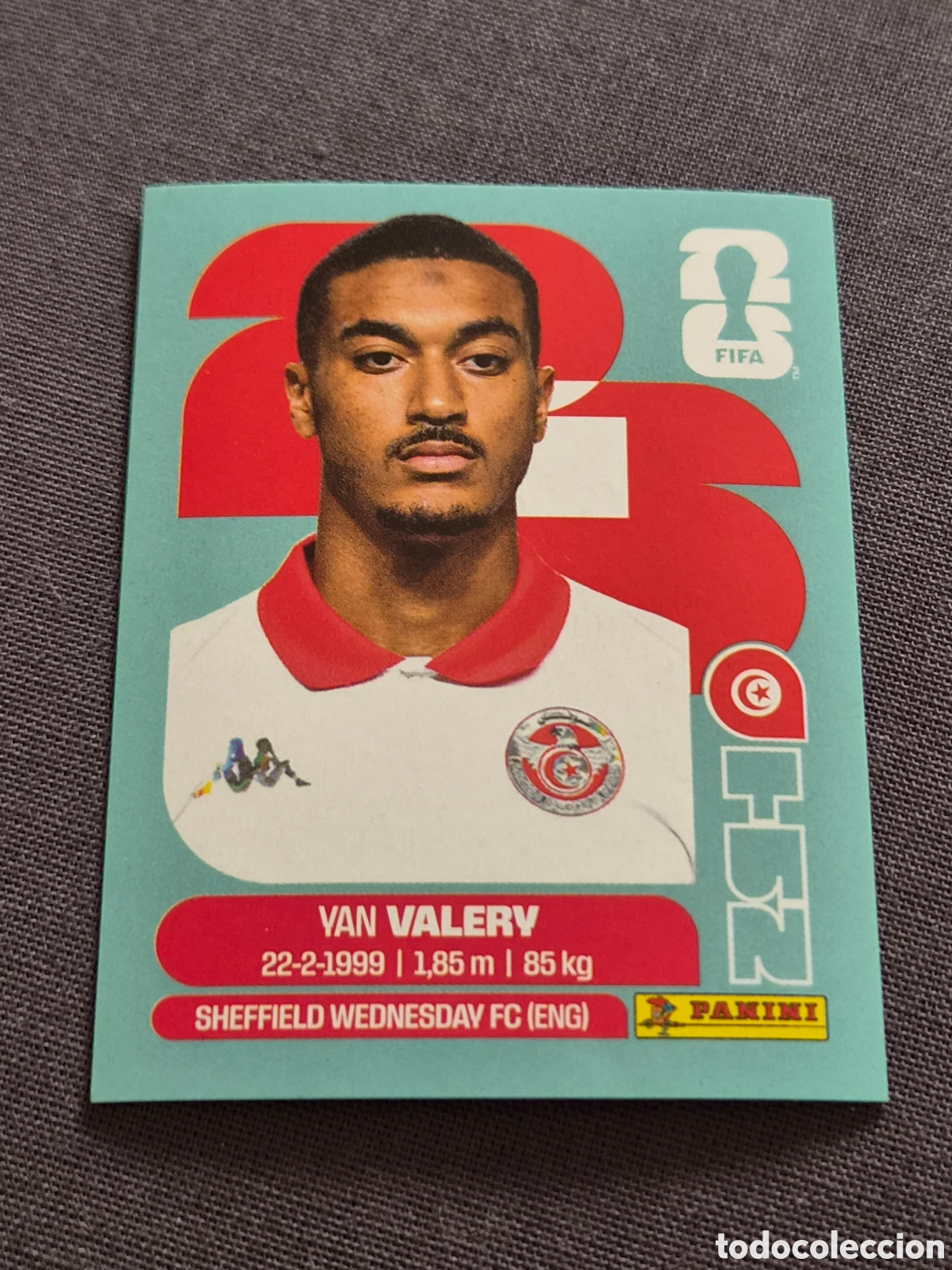 Coleccionismo Cromos antiguos: TUN4 - VALERY , TUNISIA FIFA WORLD CUP 2026