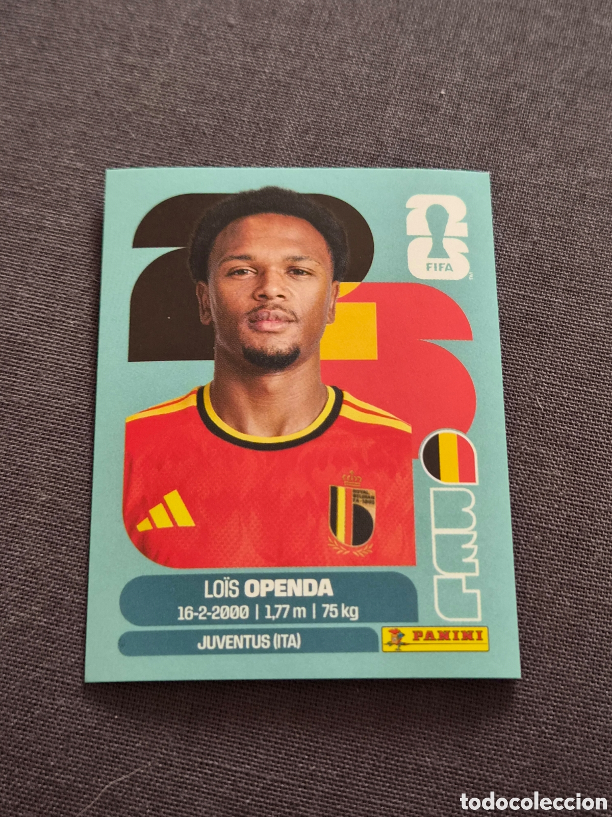 Coleccionismo Cromos antiguos: BEL19 - OPENDA , B&Eacute;LGICA FIFA WORLD CUP 2026