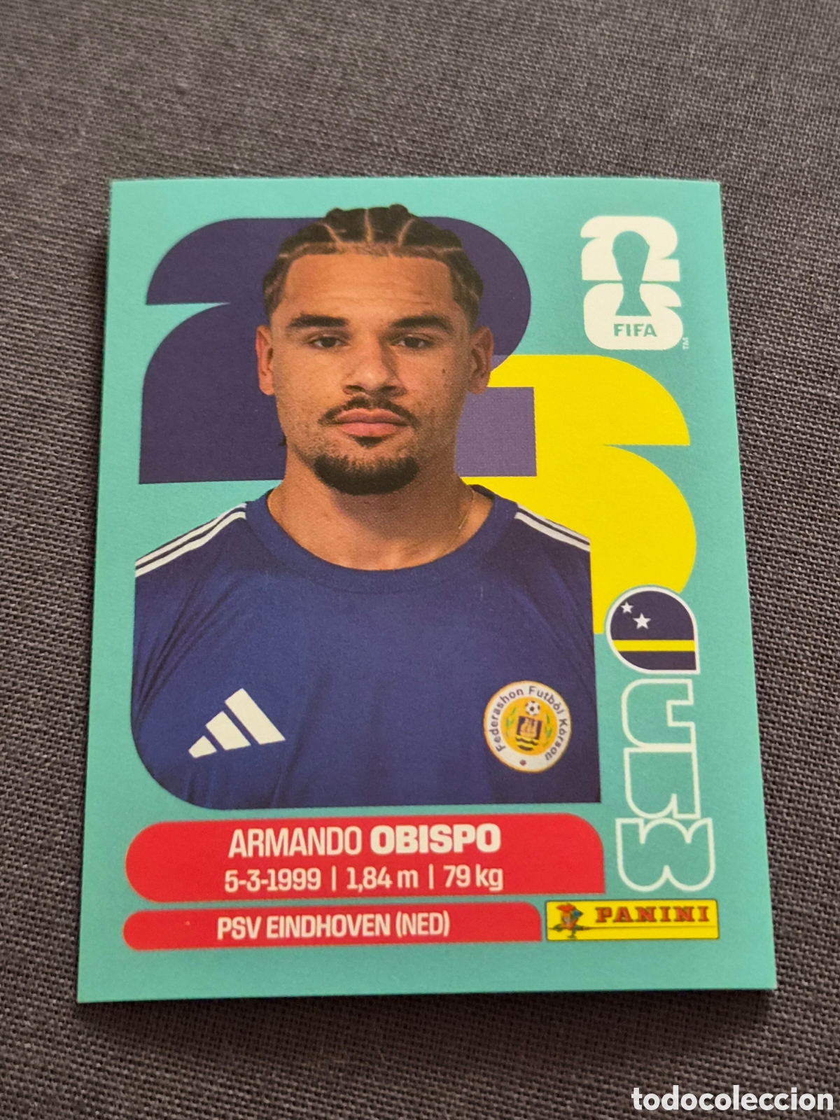 Coleccionismo Cromos antiguos: CUW3 - OBISPO , CURACAO FIFA WORLD CUP 2026
