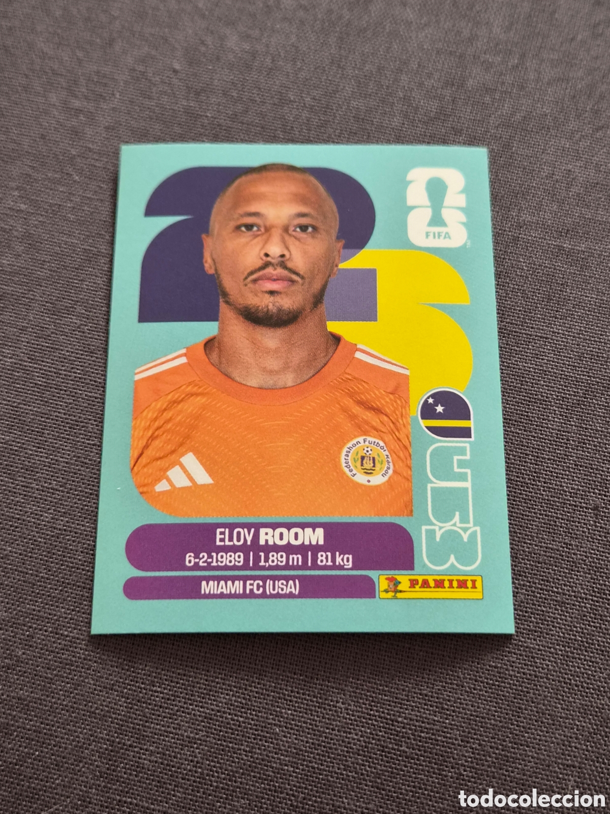 Coleccionismo Cromos antiguos: CUW2 - ROOM , CURACAO FIFA WORLD CUP 2026