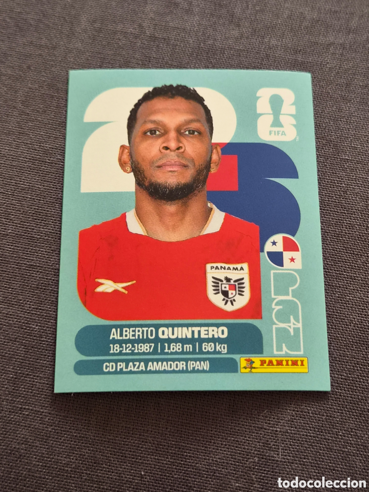 Coleccionismo Cromos antiguos: PAN20 - QUINTERO, PANAM&Aacute; FIFA WORLD CUP 2026