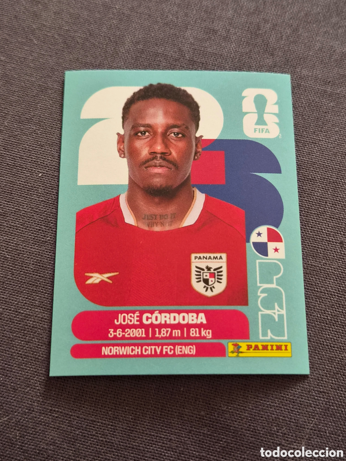 Coleccionismo Cromos antiguos: PAN8 - C&Oacute;RDOBA, PANAM&Aacute; FIFA WORLD CUP 2026