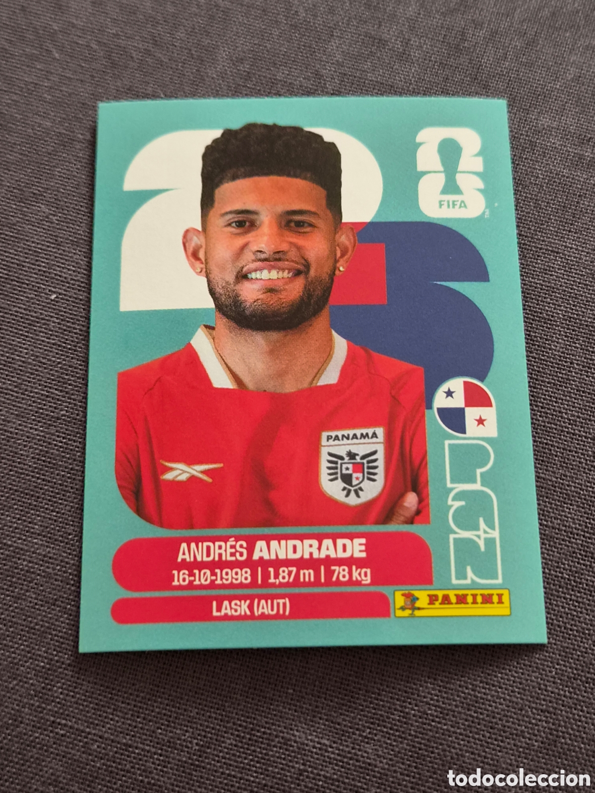 Coleccionismo Cromos antiguos: PAN5 - ANDRADE , PANAM&Aacute; FIFA WORLD CUP 2026