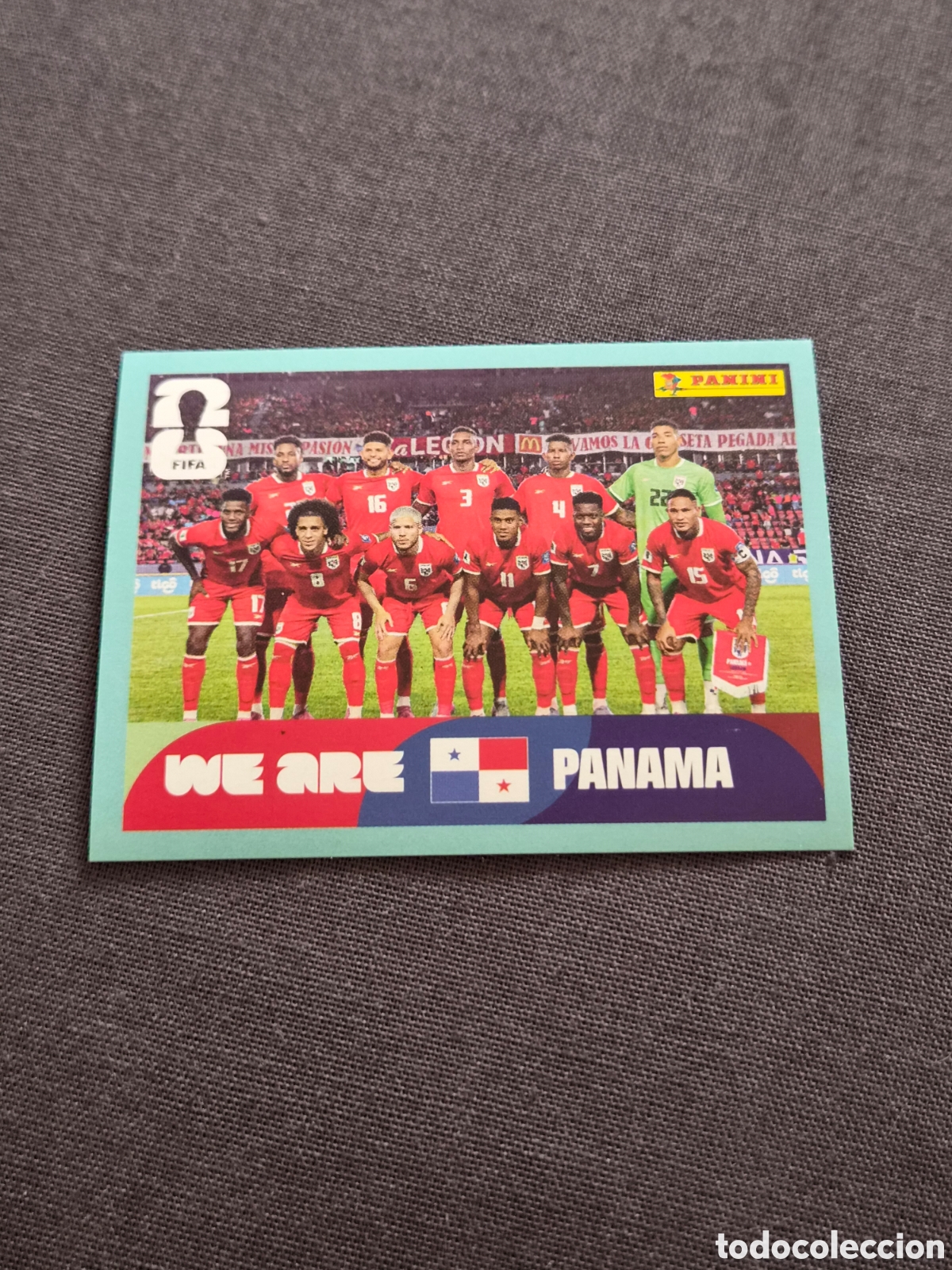 Coleccionismo Cromos antiguos: PAN13 - ALINEACI&Oacute;N PANAM&Aacute; FIFA WORLD CUP 2026