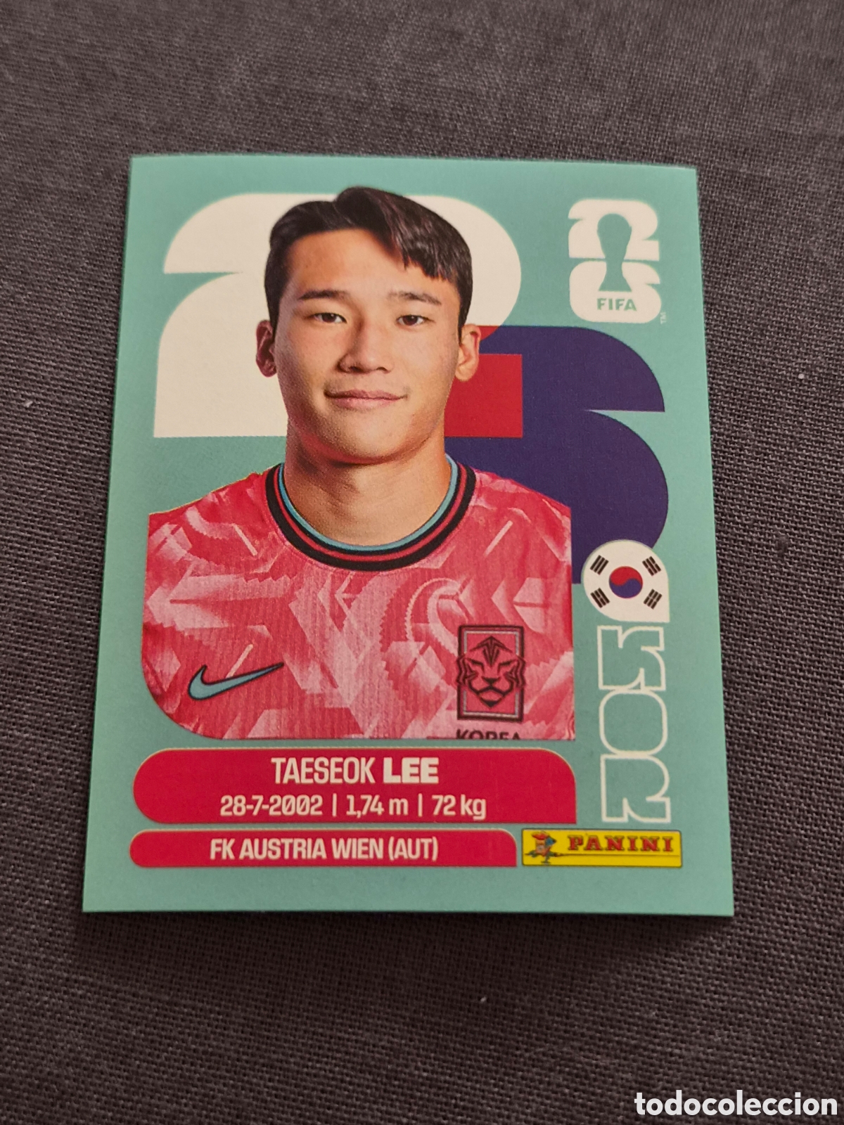 Coleccionismo Cromos antiguos: KOR8 - LEE , KOREA FIFA WORLD CUP 2026
