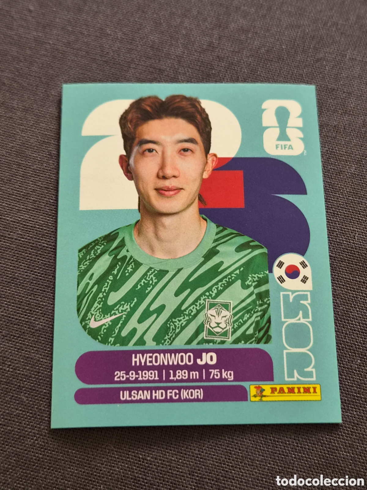 Coleccionismo Cromos antiguos: KOR2 - JO , KOREA FIFA WORLD CUP 2026
