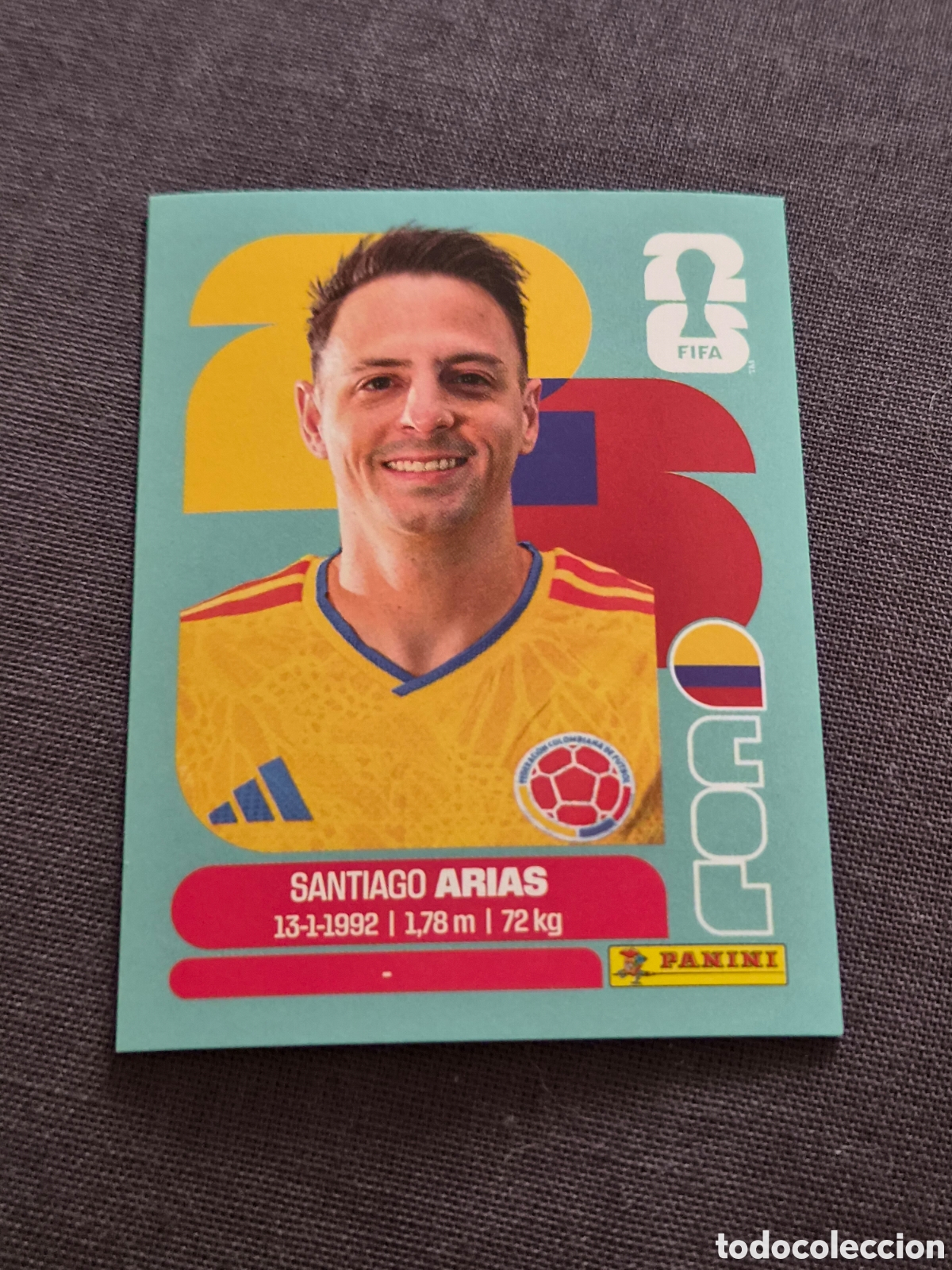 Coleccionismo Cromos antiguos: COL9 - ARIAS , COLOMBIA FIFA WORLD CUP 2026