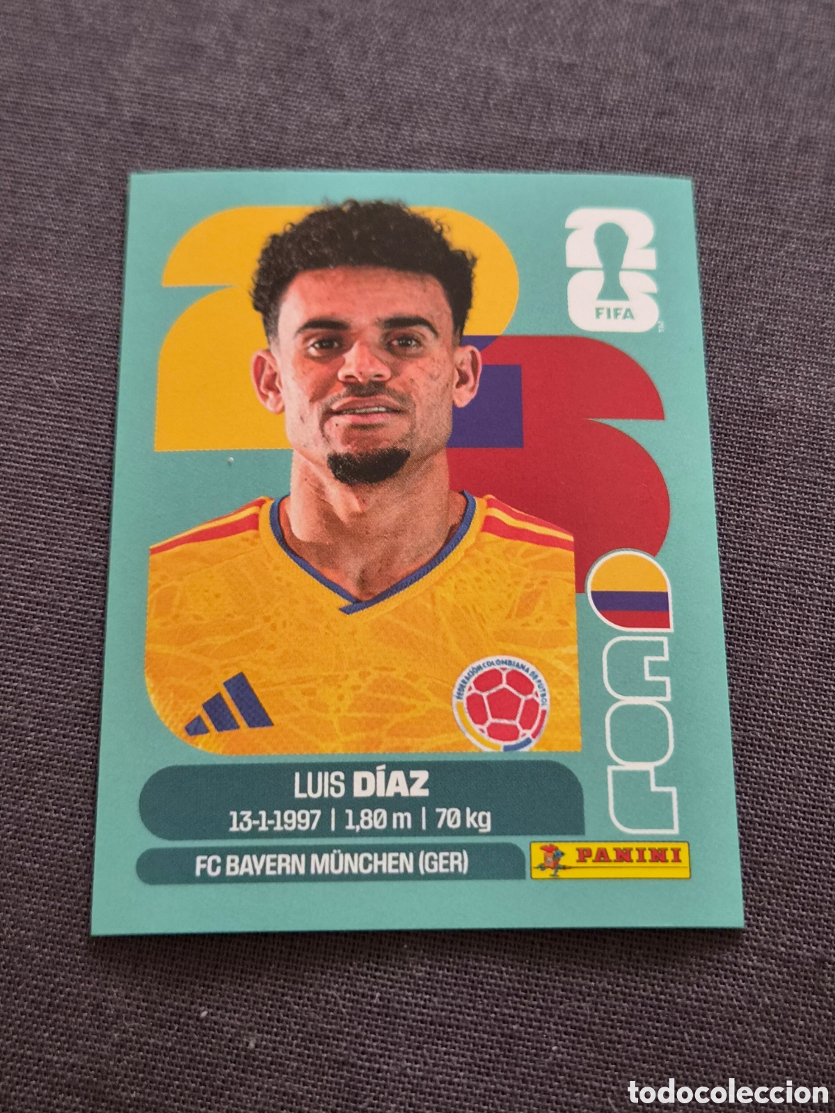 Coleccionismo Cromos antiguos: COL20 - DIAZ , COLOMBIA FIFA WORLD CUP 2026