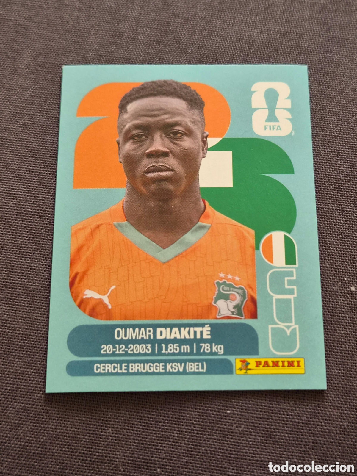 Coleccionismo Cromos antiguos: CIV20 - DIAKITE , COSTA DE MARFIL FIFA WORLD CUP 2026