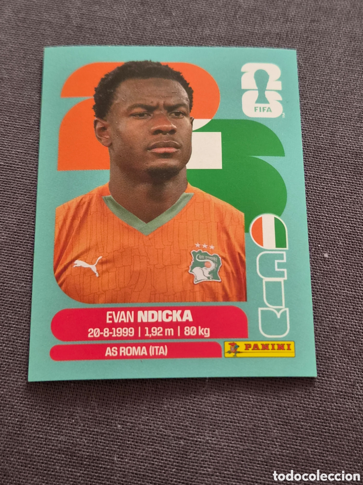 Sammeln alte Sammelbilder: CIV6 - NDICKA , COSTA DE MARFIL FIFA WORLD CUP 2026