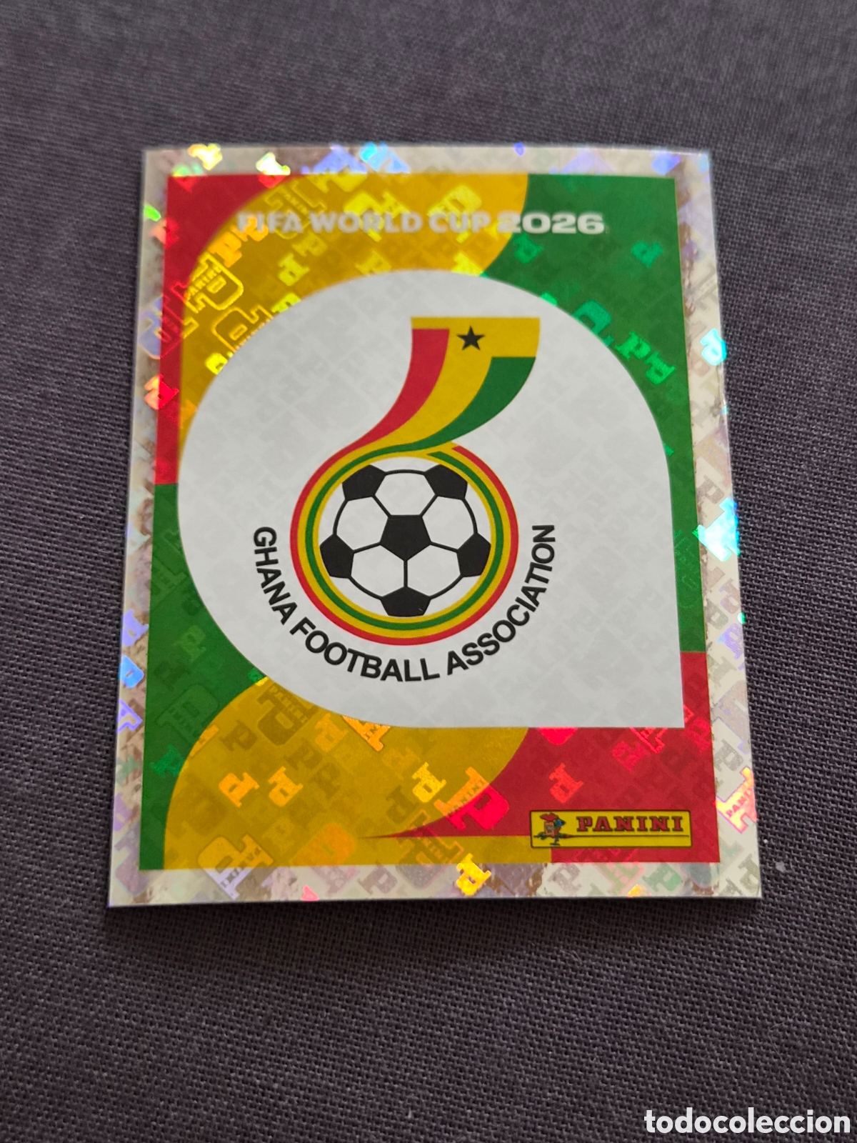 Coleccionismo Cromos antiguos: GHA1 - ESCUDO GHANA FIFA WORLD CUP 2026