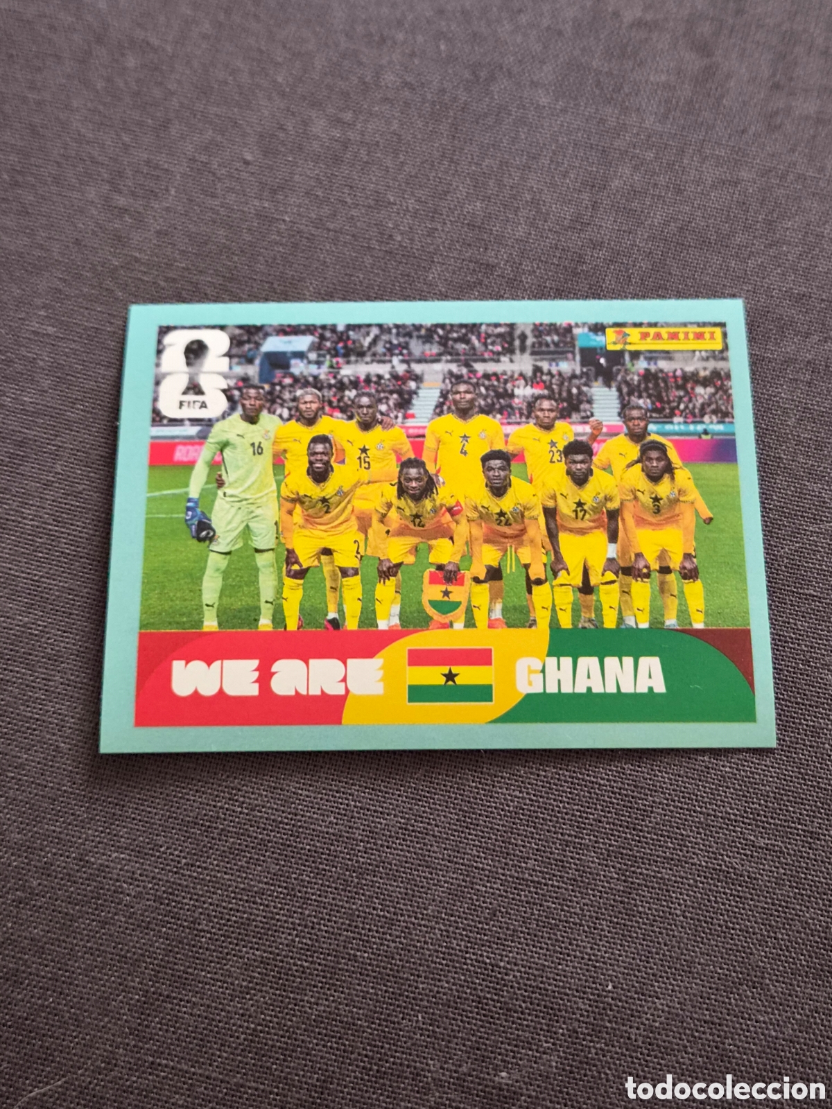 Coleccionismo Cromos antiguos: GHA13 - ALINEACI&Oacute;N GHANA FIFA WORLD CUP 2026