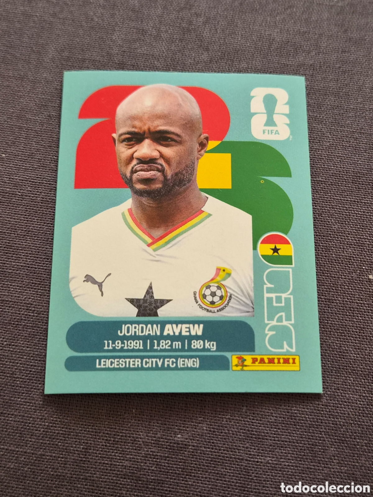 Coleccionismo Cromos antiguos: GHA16 - AYEW , GHANA FIFA WORLD CUP 2026