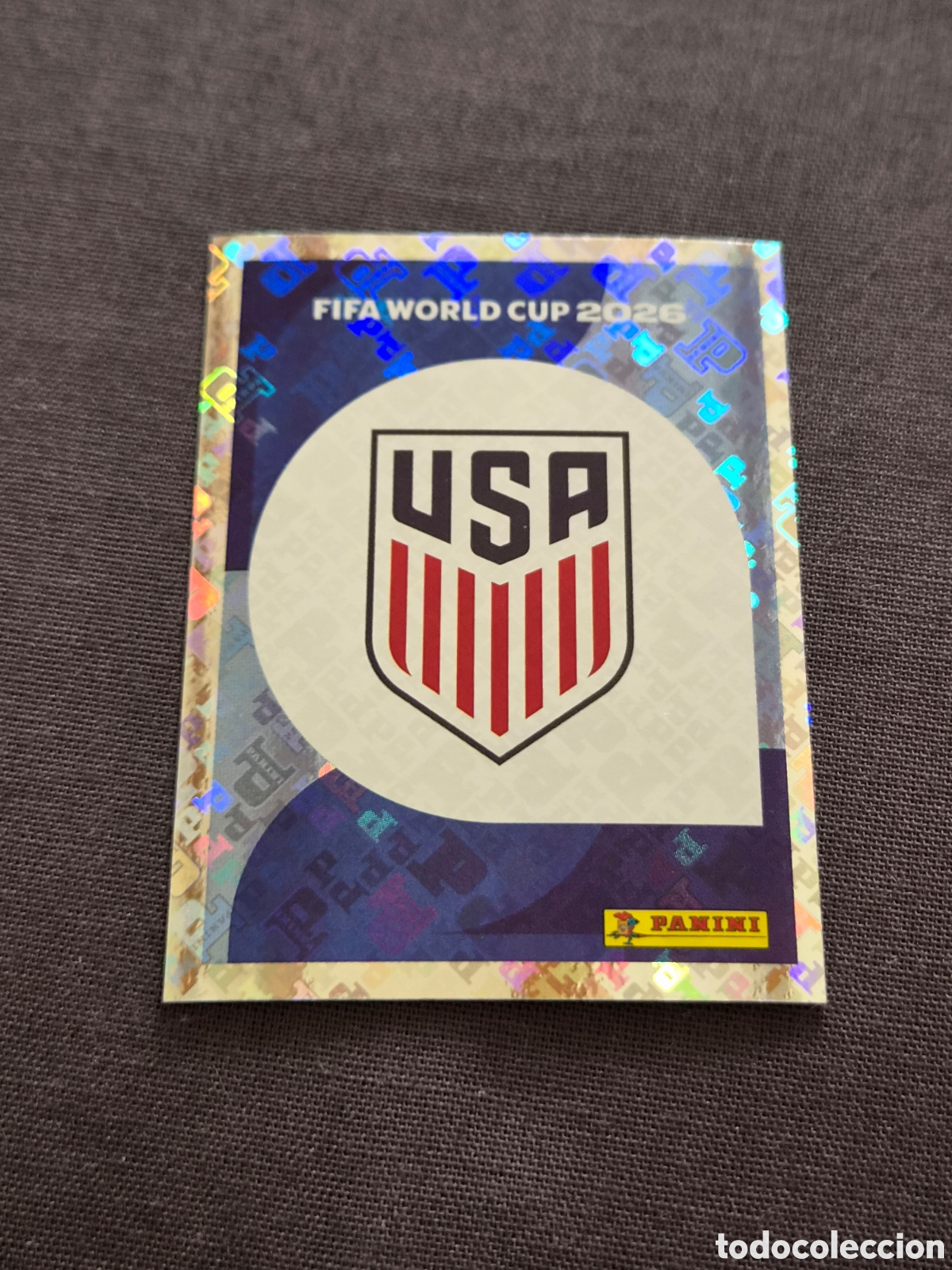 Coleccionismo Cromos antiguos: USA1 - ESCUDO ESTADOS UNIDOS FIFA WORLD CUP 2026