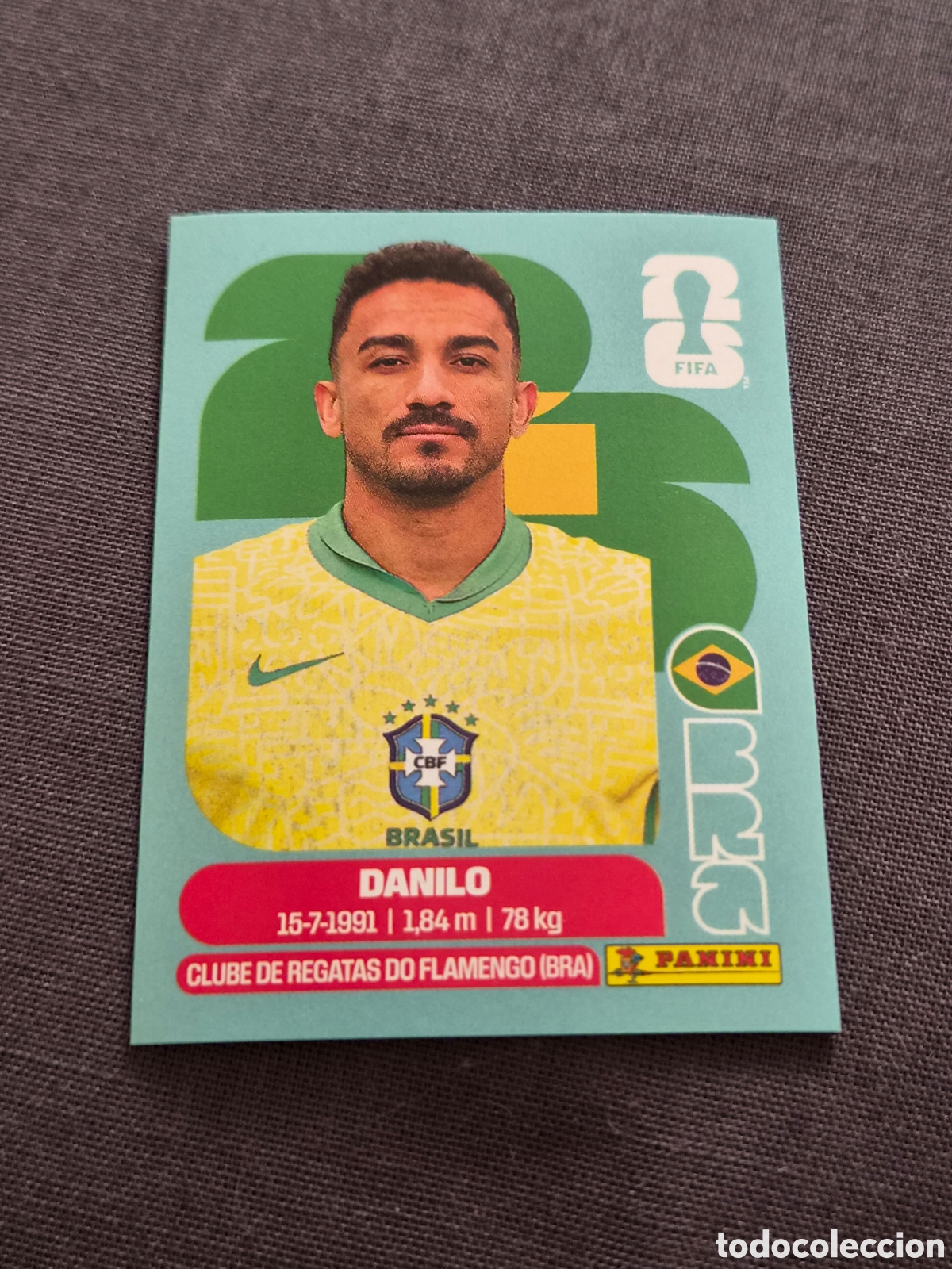 Coleccionismo Cromos antiguos: BRA7 - DANILO, BRASIL FIFA WORLD CUP 2026