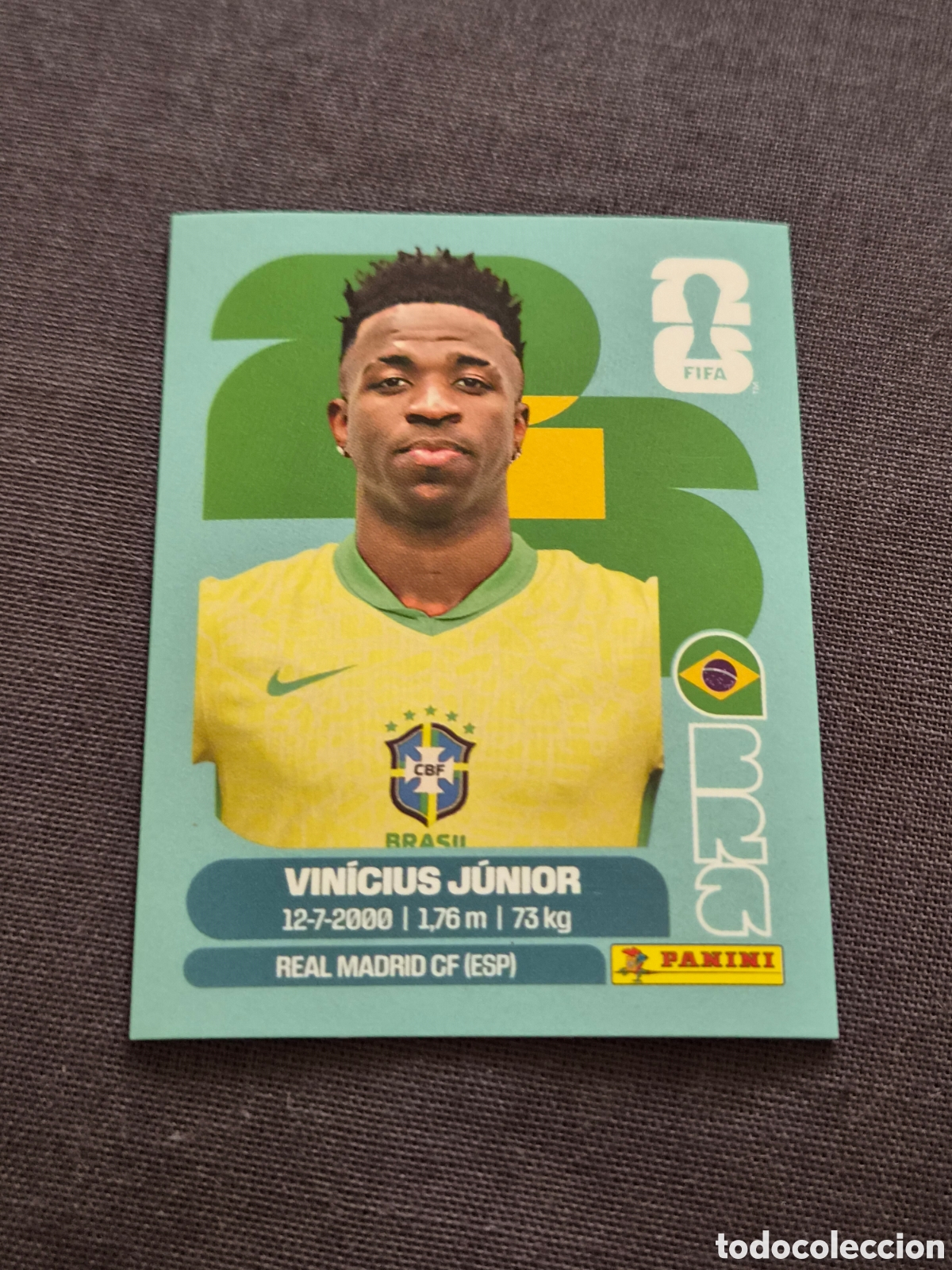 Coleccionismo Cromos antiguos: BRA14 - VINICIUS, BRASIL FIFA WORLD CUP 2026