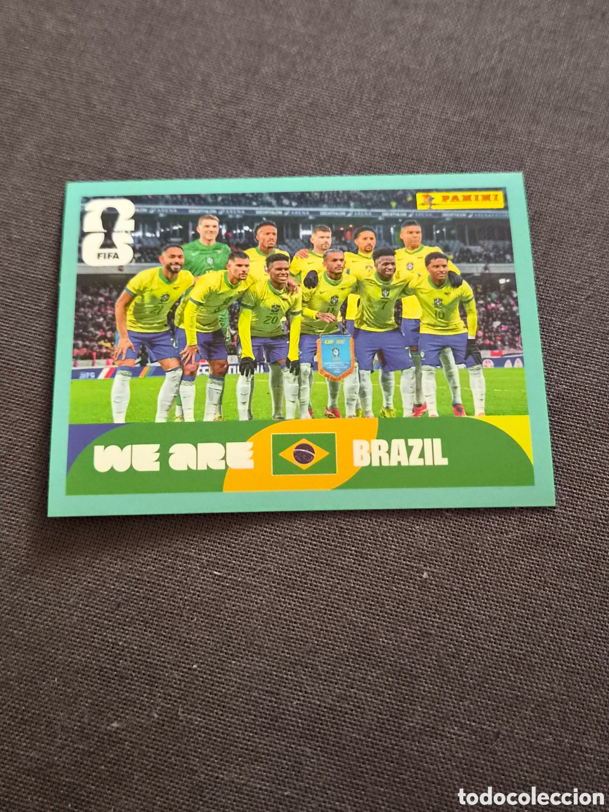 Coleccionismo Cromos antiguos: BRA13 - ALINEACI&Oacute;N BRASIL FIFA WORLD CUP 2026